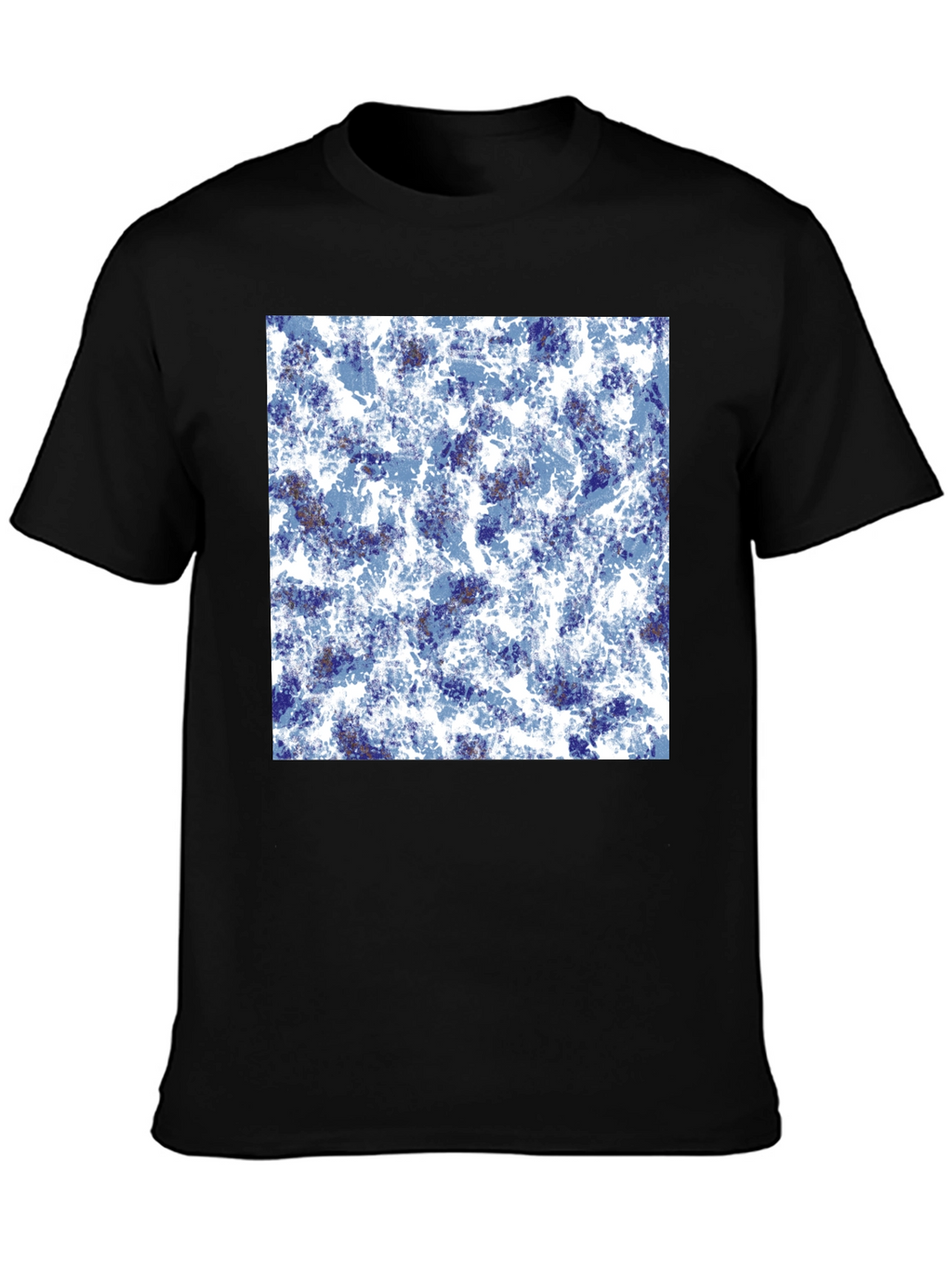 Abstract Black T-Shirt