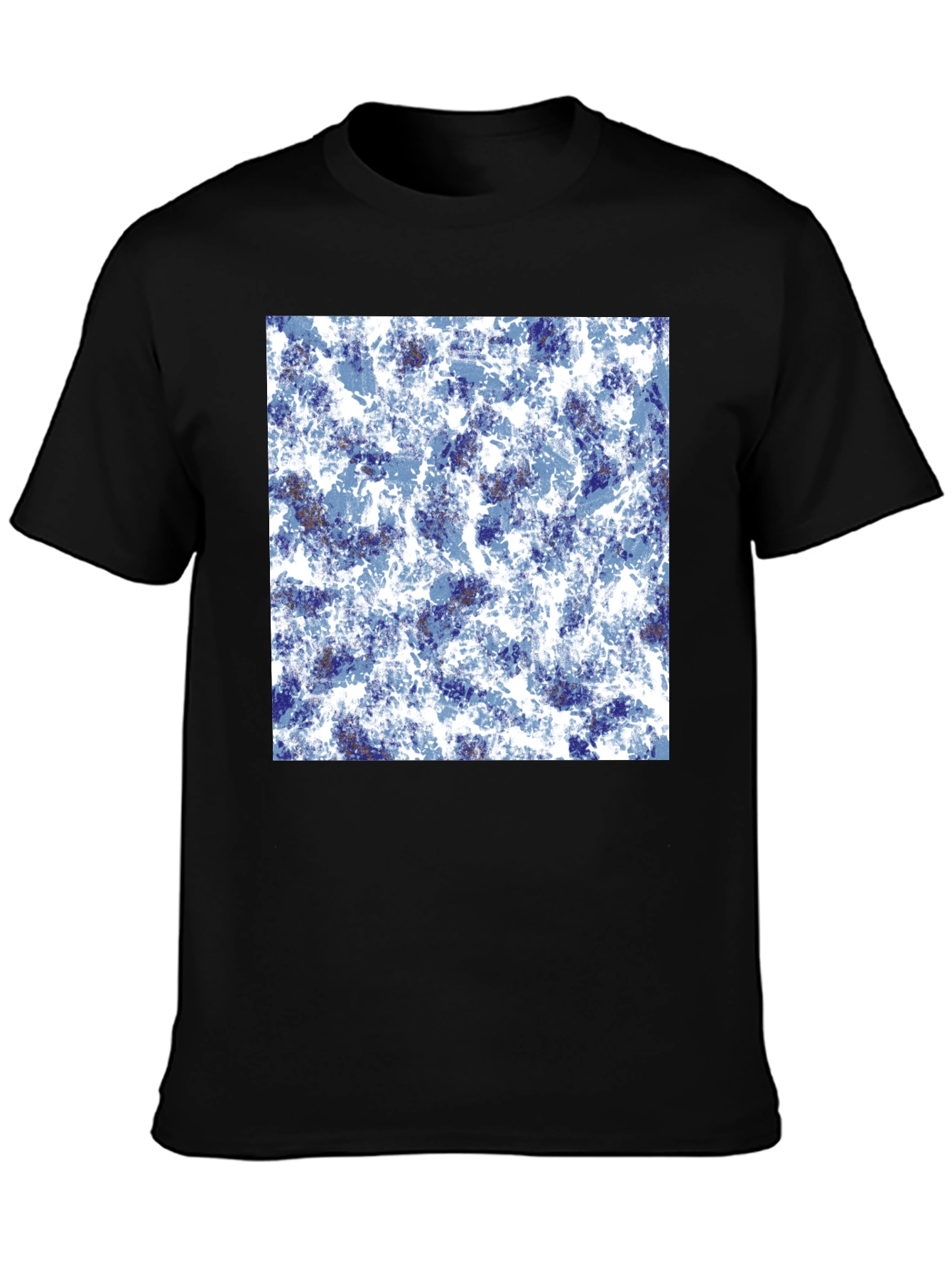Abstract Black T-Shirt
