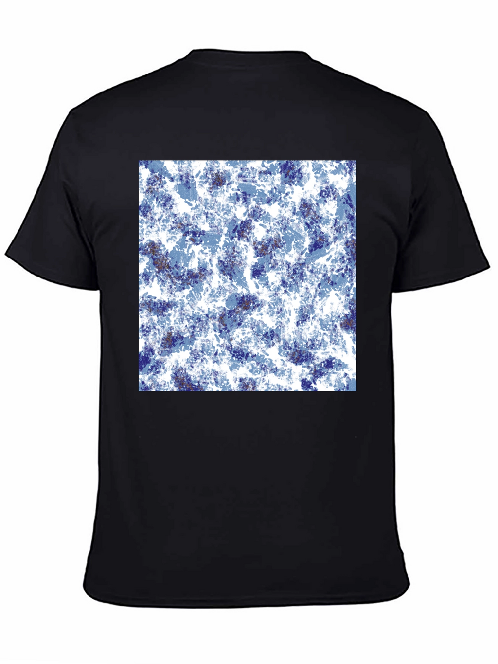 Abstract Black T-Shirt