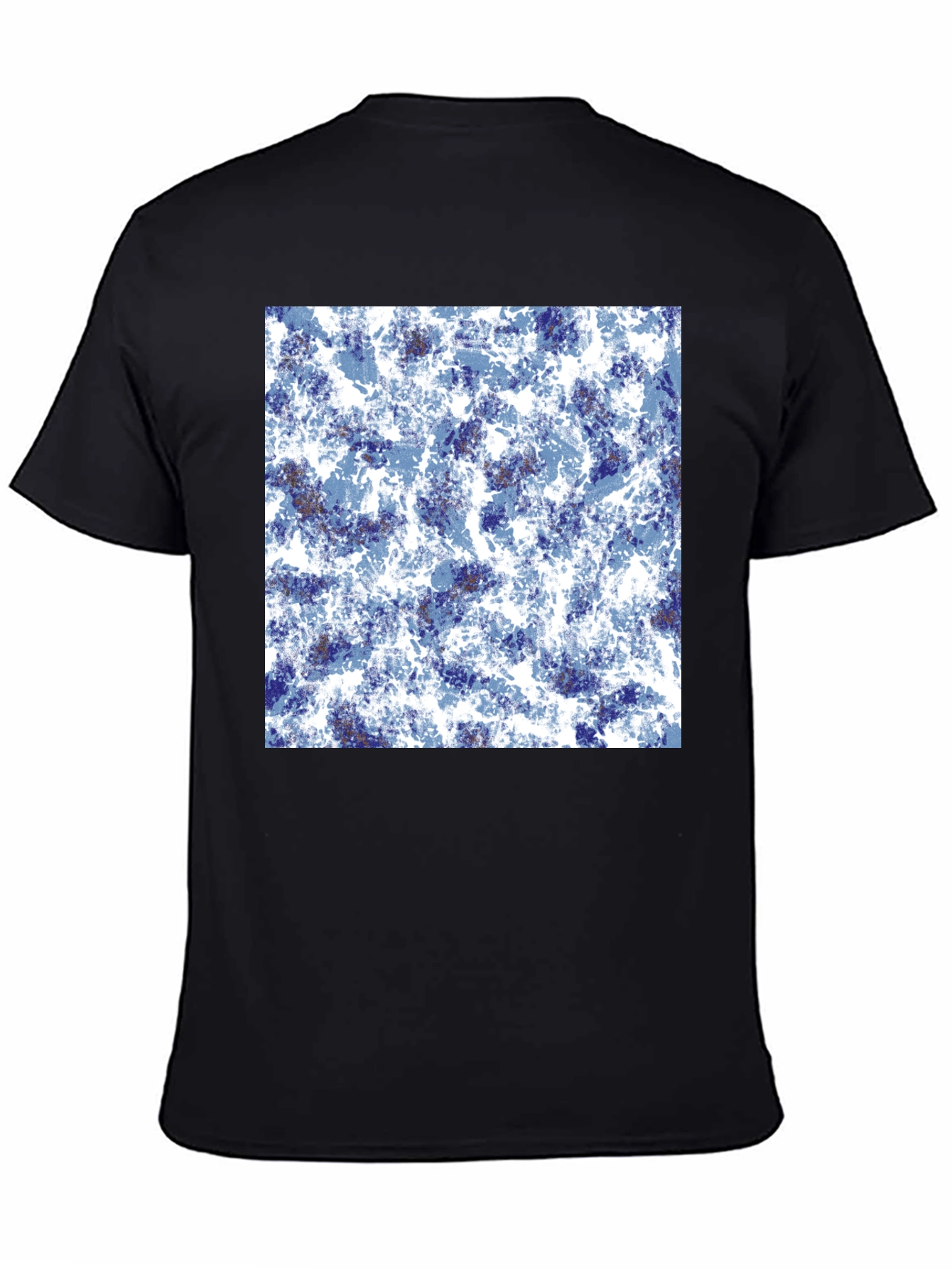 Abstract Black T-Shirt