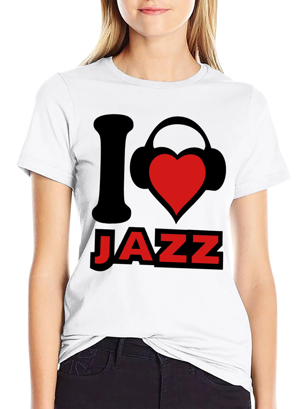 I Love Jazz Graphic Tee - Music Lover T-Shirt
