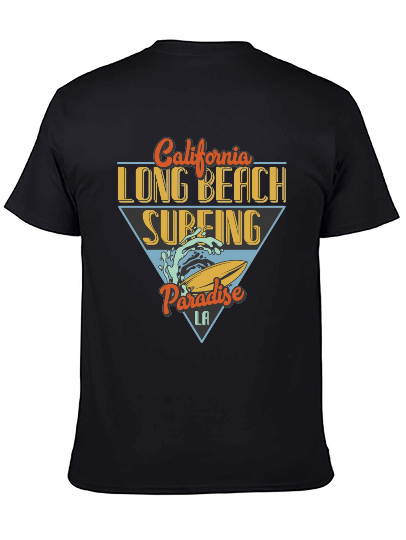 California Long Beach Surfing T-Shirt