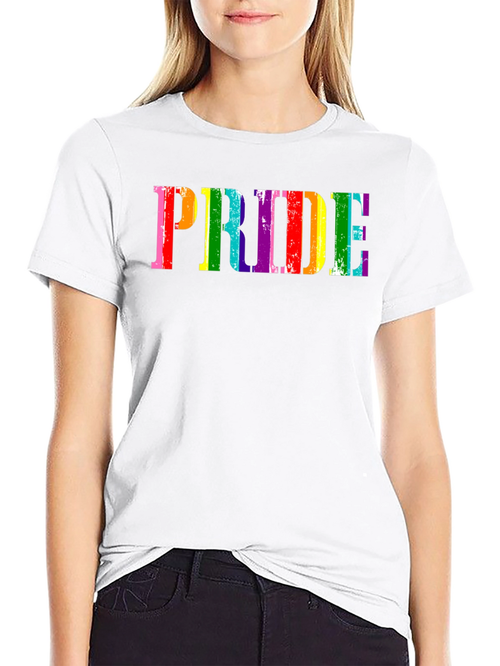 Pride Rainbow Graphic T-Shirt