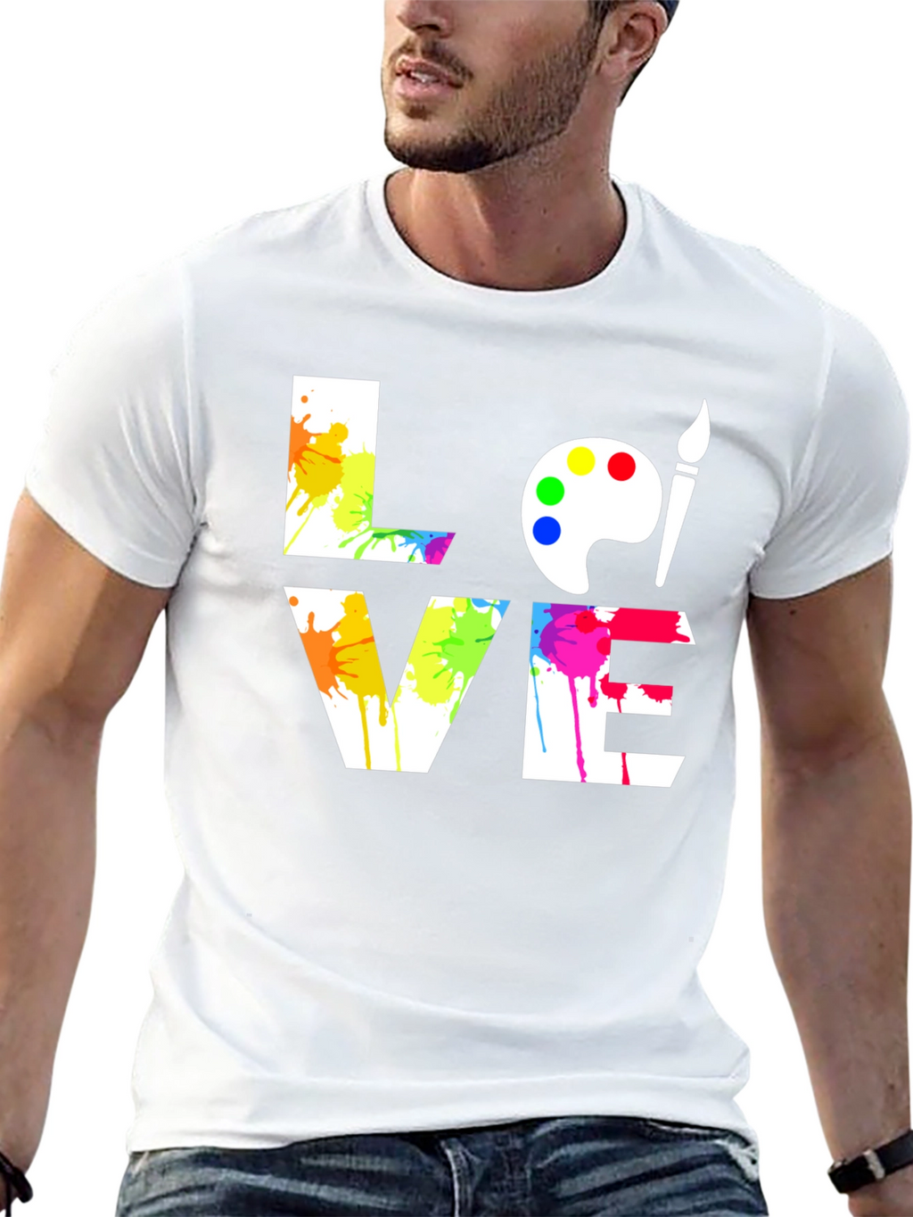 Artist Love T-Shirt - Painter Palette Tee