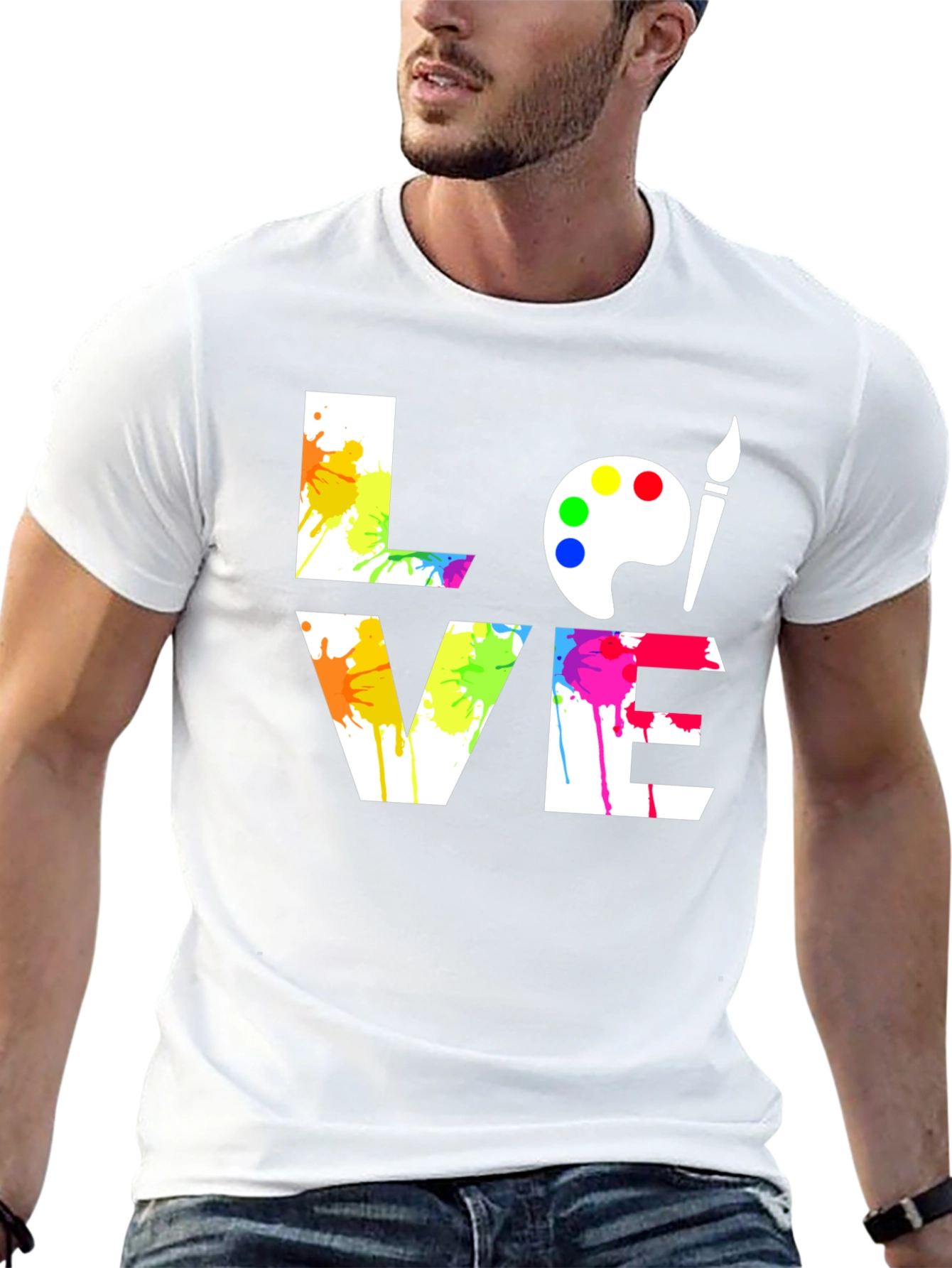 Artist Love T-Shirt - Painter Palette Tee