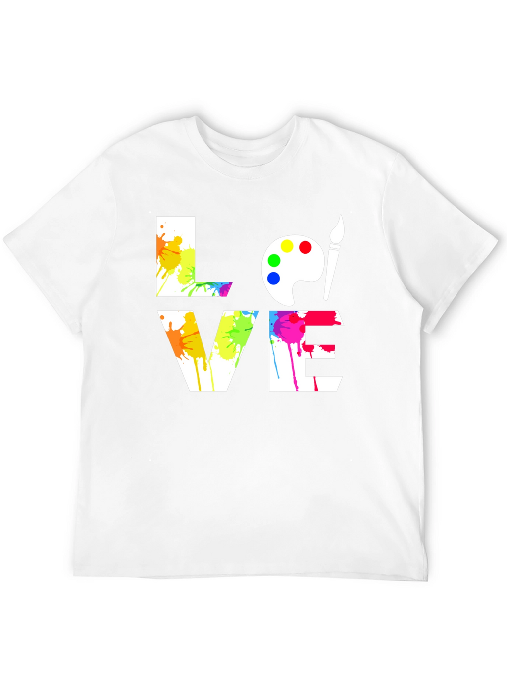 Artist Love T-Shirt - Painter Palette Tee