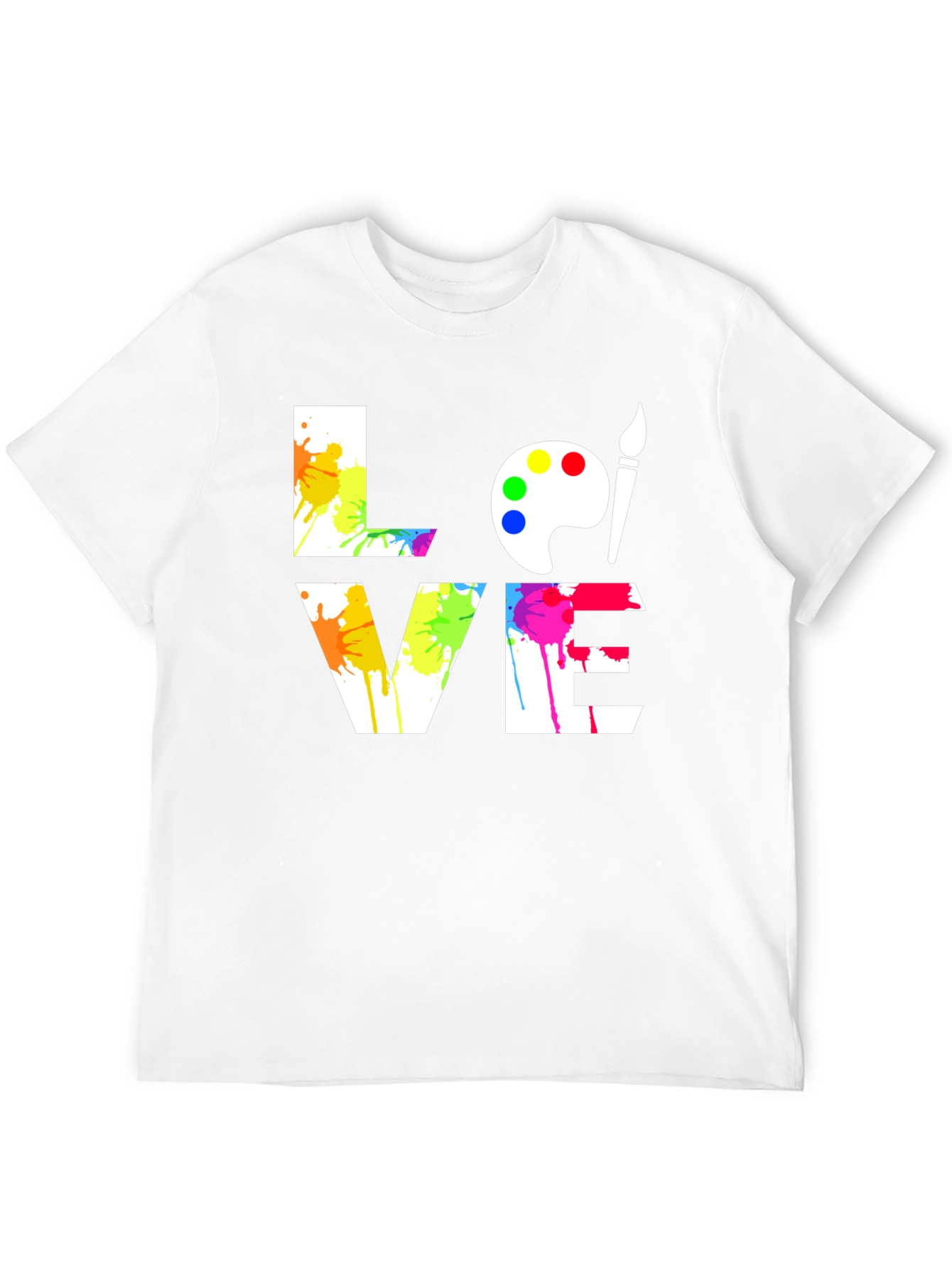 Artist Love T-Shirt - Painter Palette Tee