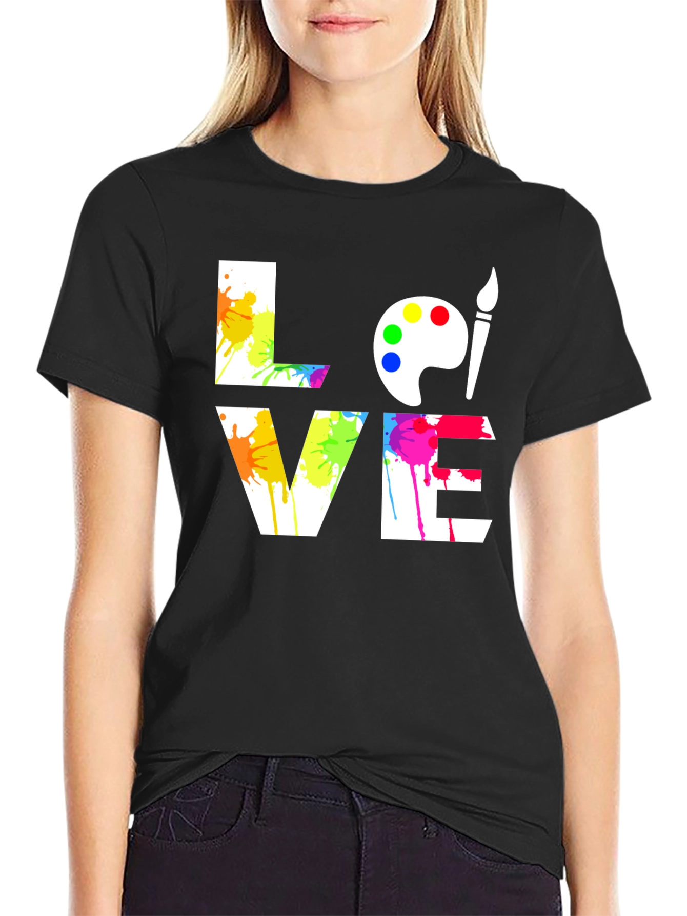 Artist Love T-Shirt - Painter Palette Tee