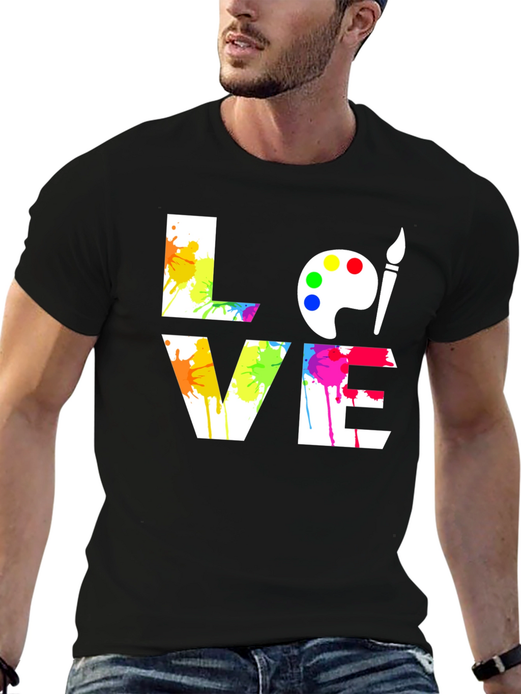 Artist Love T-Shirt - Painter Palette Tee