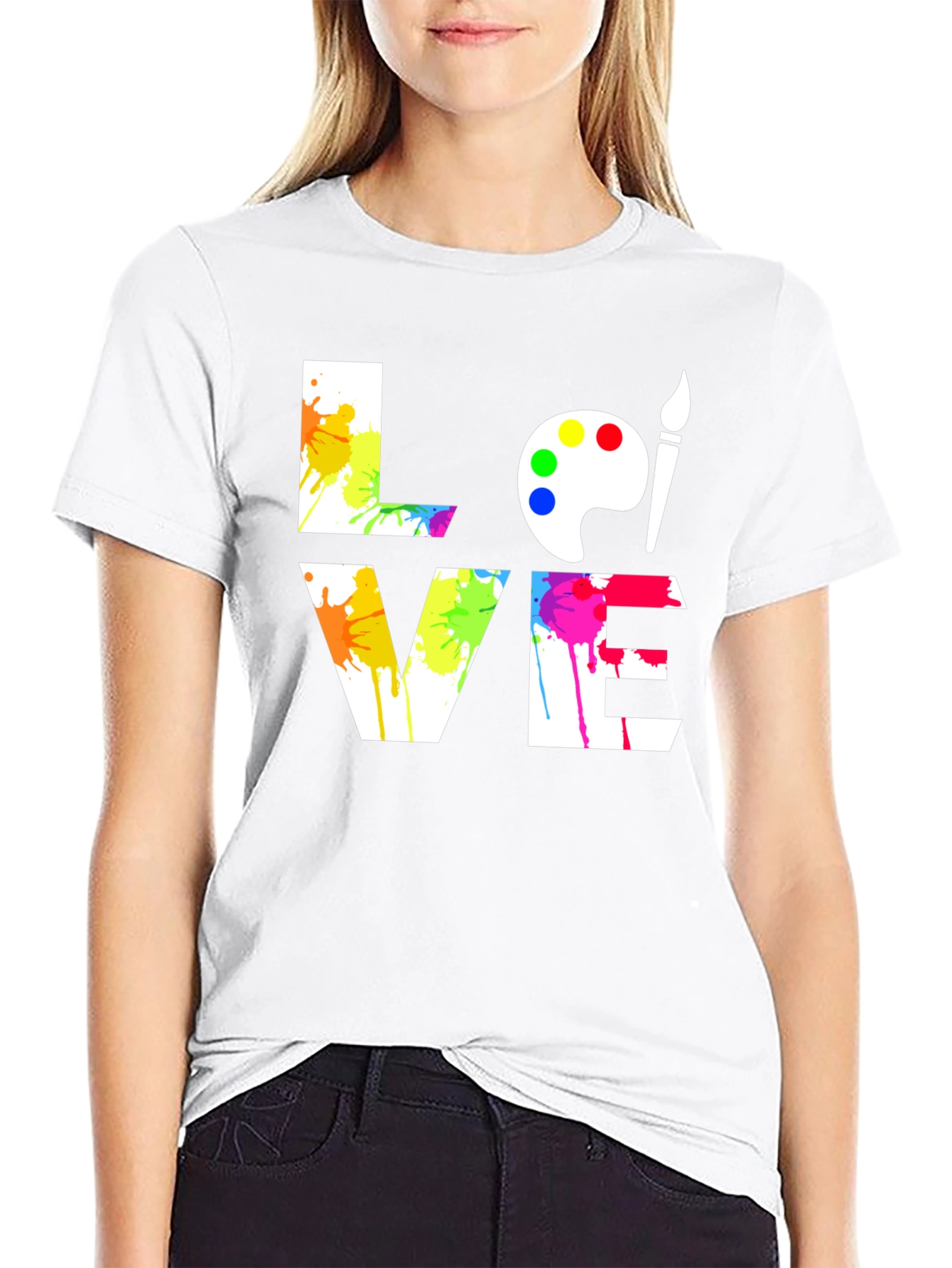 Artist Love T-Shirt - Painter Palette Tee
