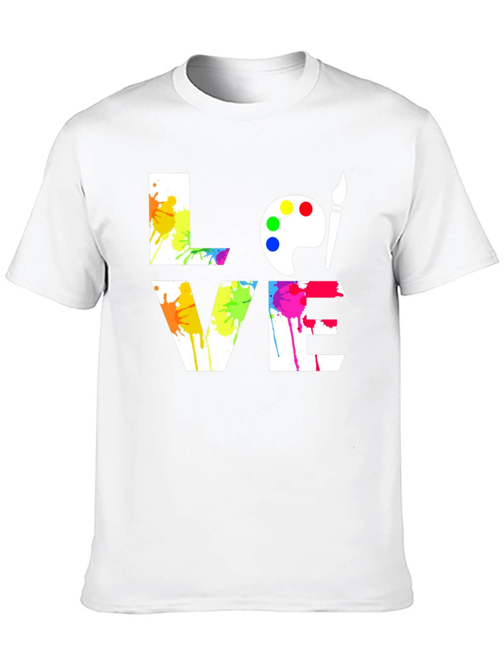 Artist Love T-Shirt - Painter Palette Tee