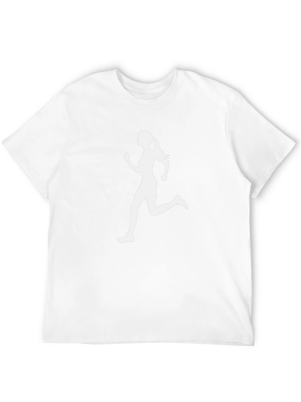 Women Runner Graphic Tee - Black