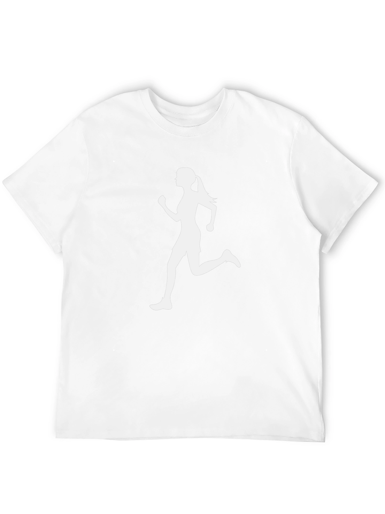 Women Runner Graphic Tee - Black