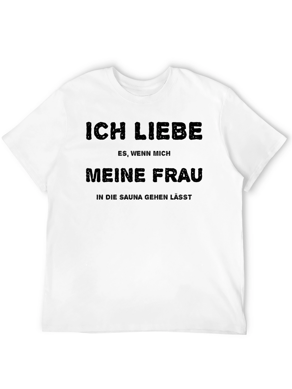Ich Liebe Meine Frau Sauna T-Shirt - Black