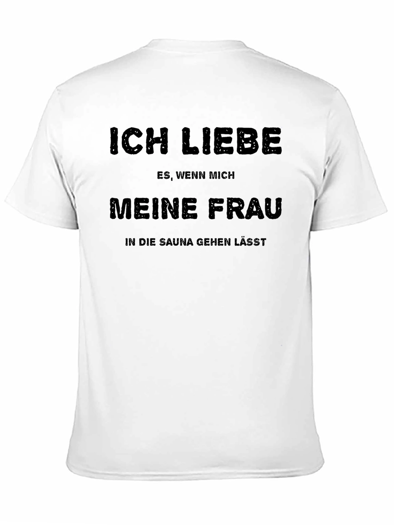 Ich Liebe Meine Frau Sauna T-Shirt - Black