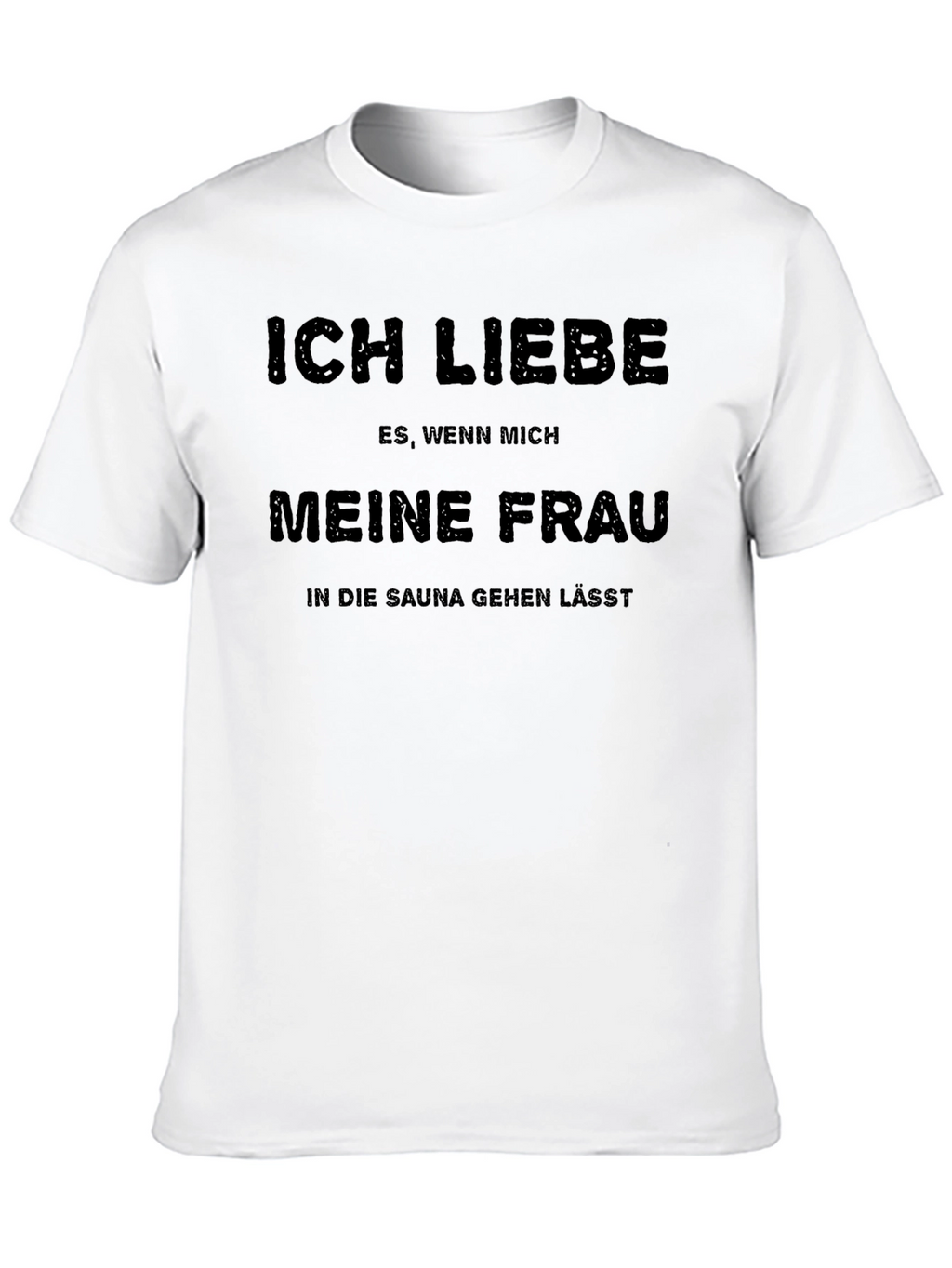 Ich Liebe Meine Frau Sauna T-Shirt - Black