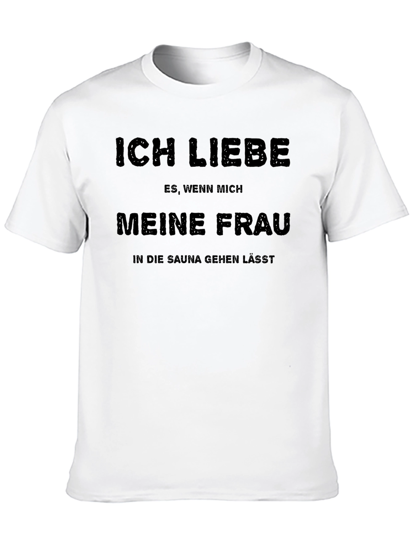 Ich Liebe Meine Frau Sauna T-Shirt - Black