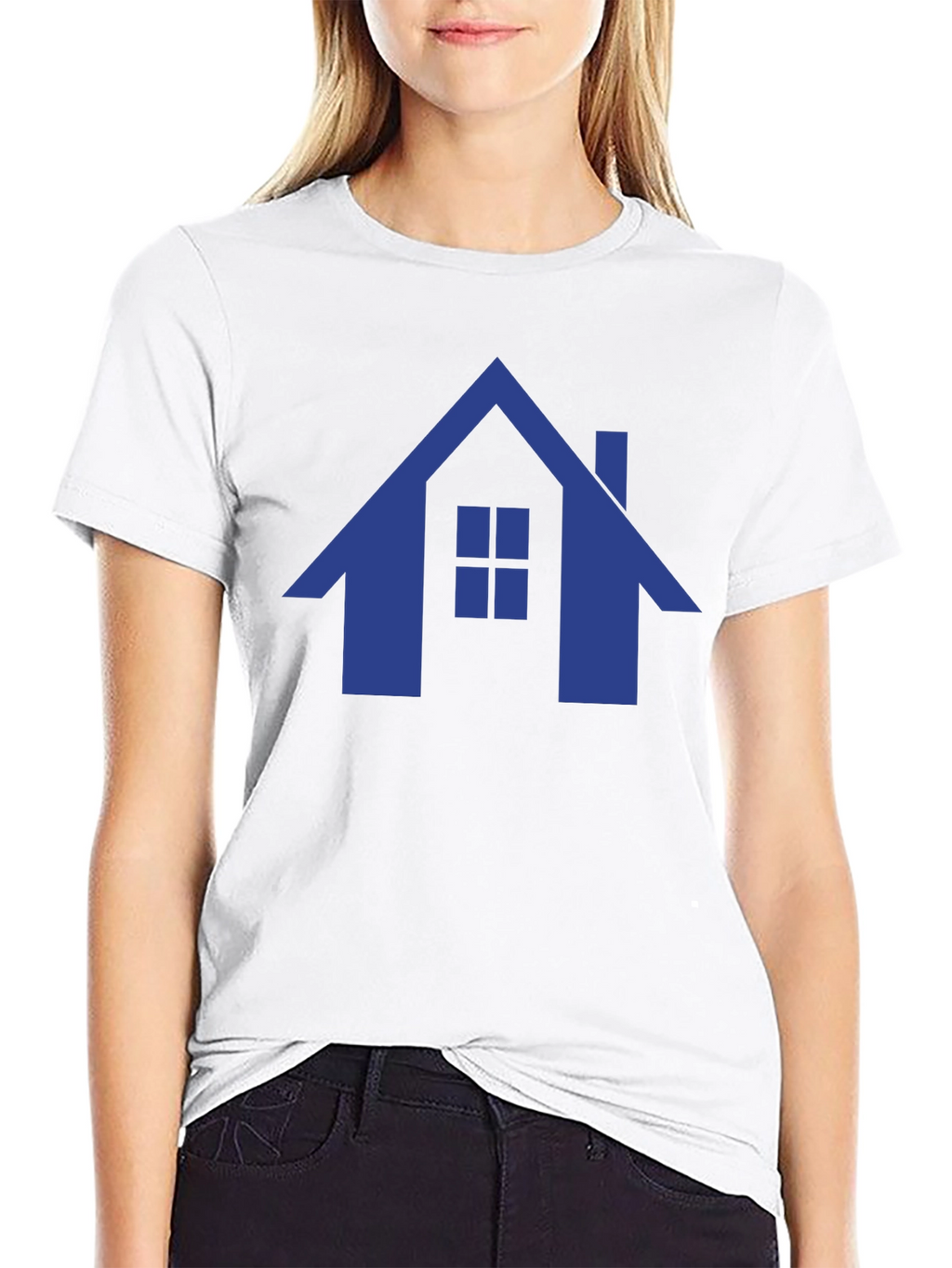 House Graphic Tee - Modern Design