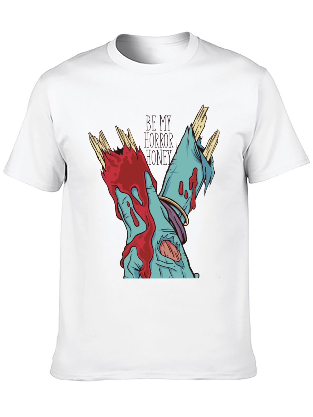 Zombie Hands Black T-Shirt