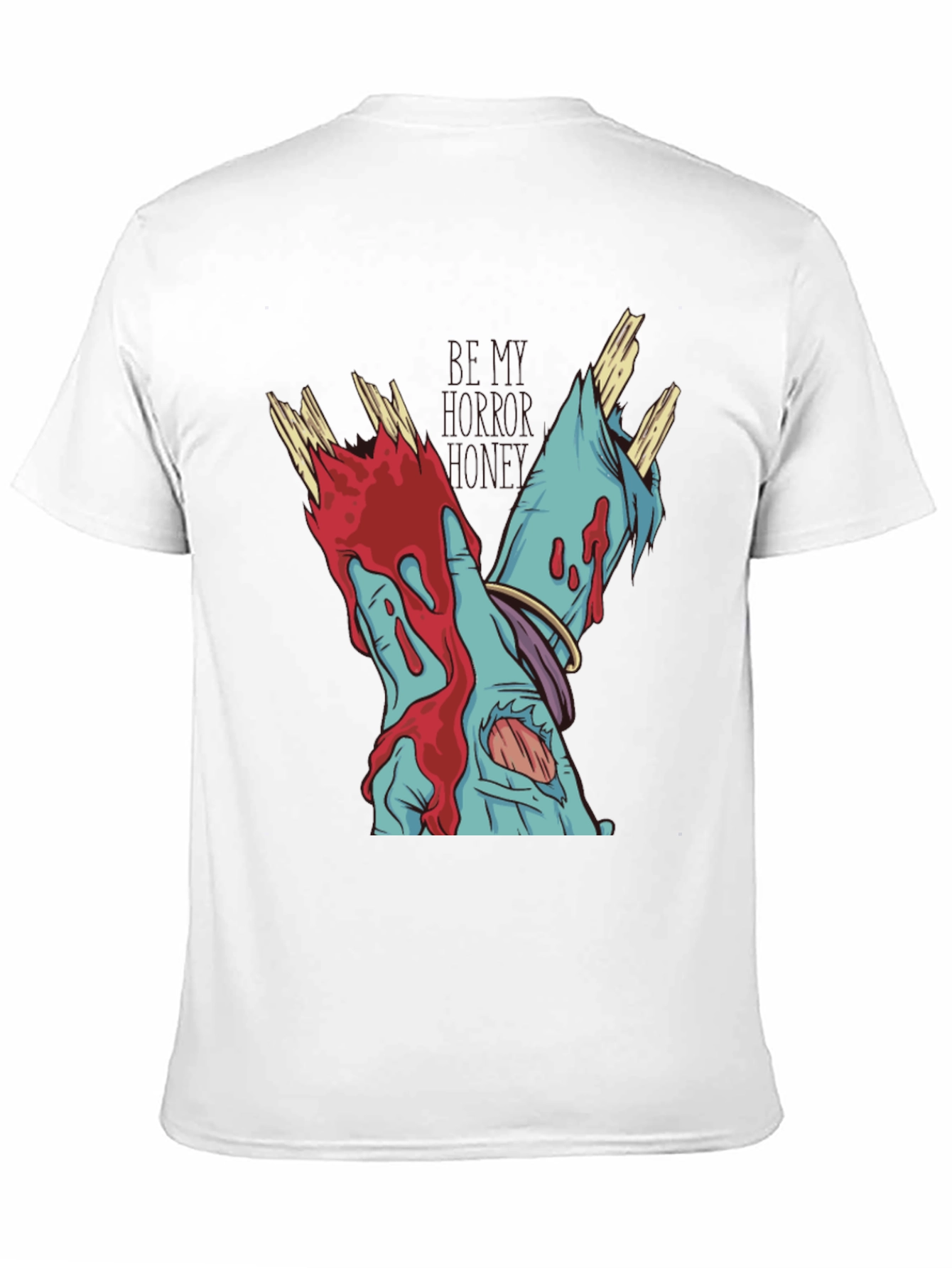 Zombie Hands Black T-Shirt