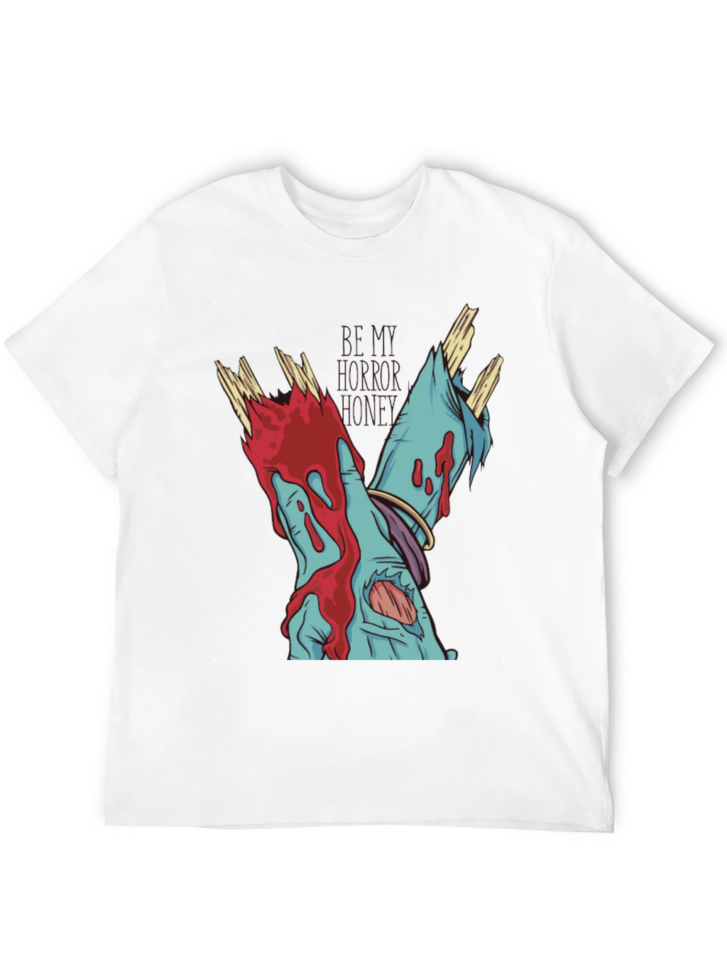 Zombie Hands Black T-Shirt
