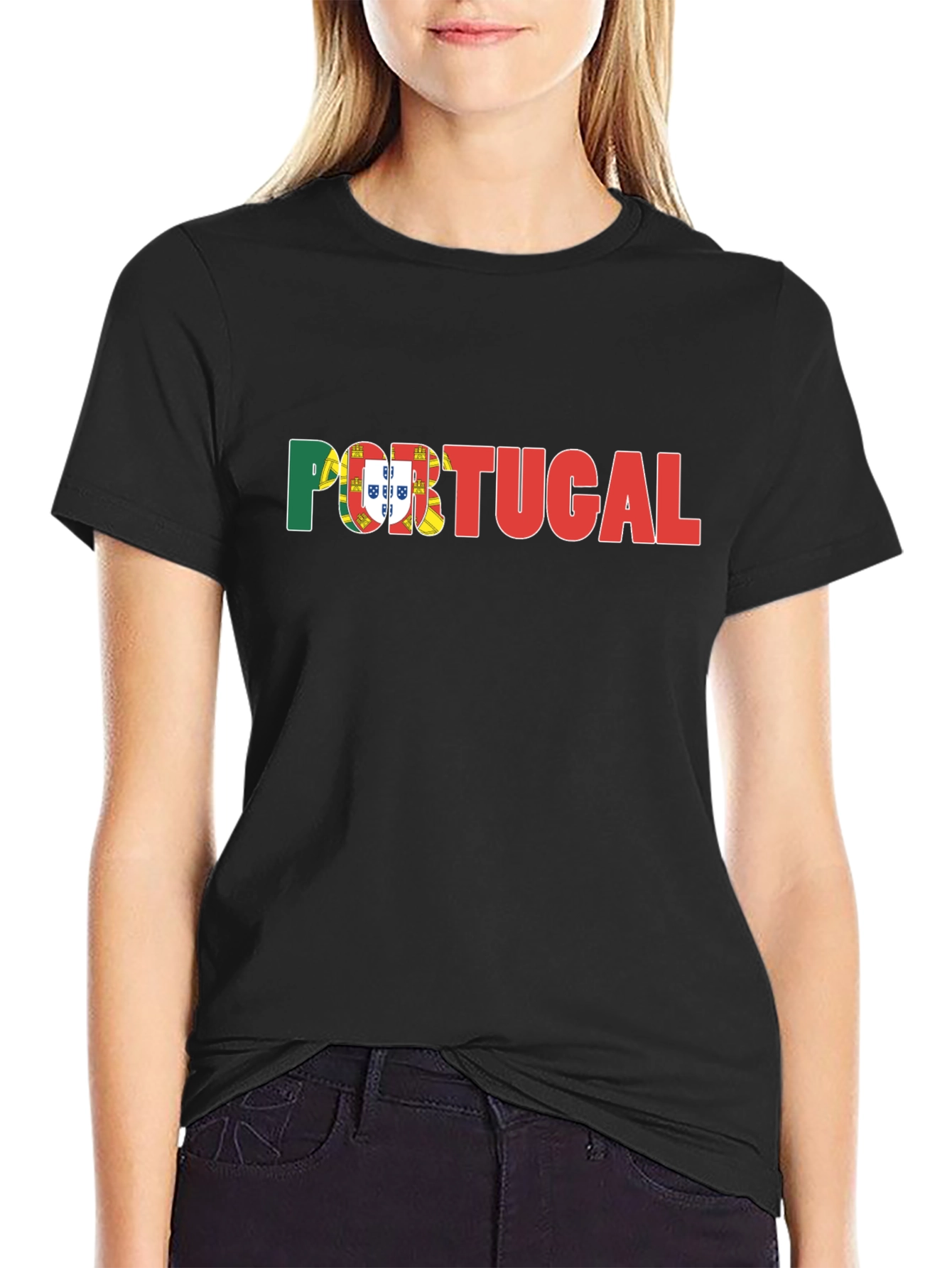 Portugal Flag Graphic T-Shirt