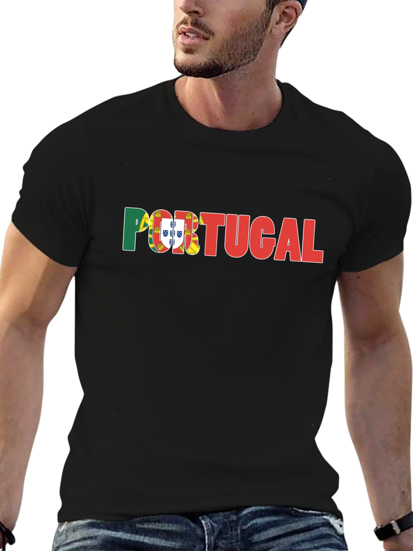 Portugal Flag Graphic T-Shirt