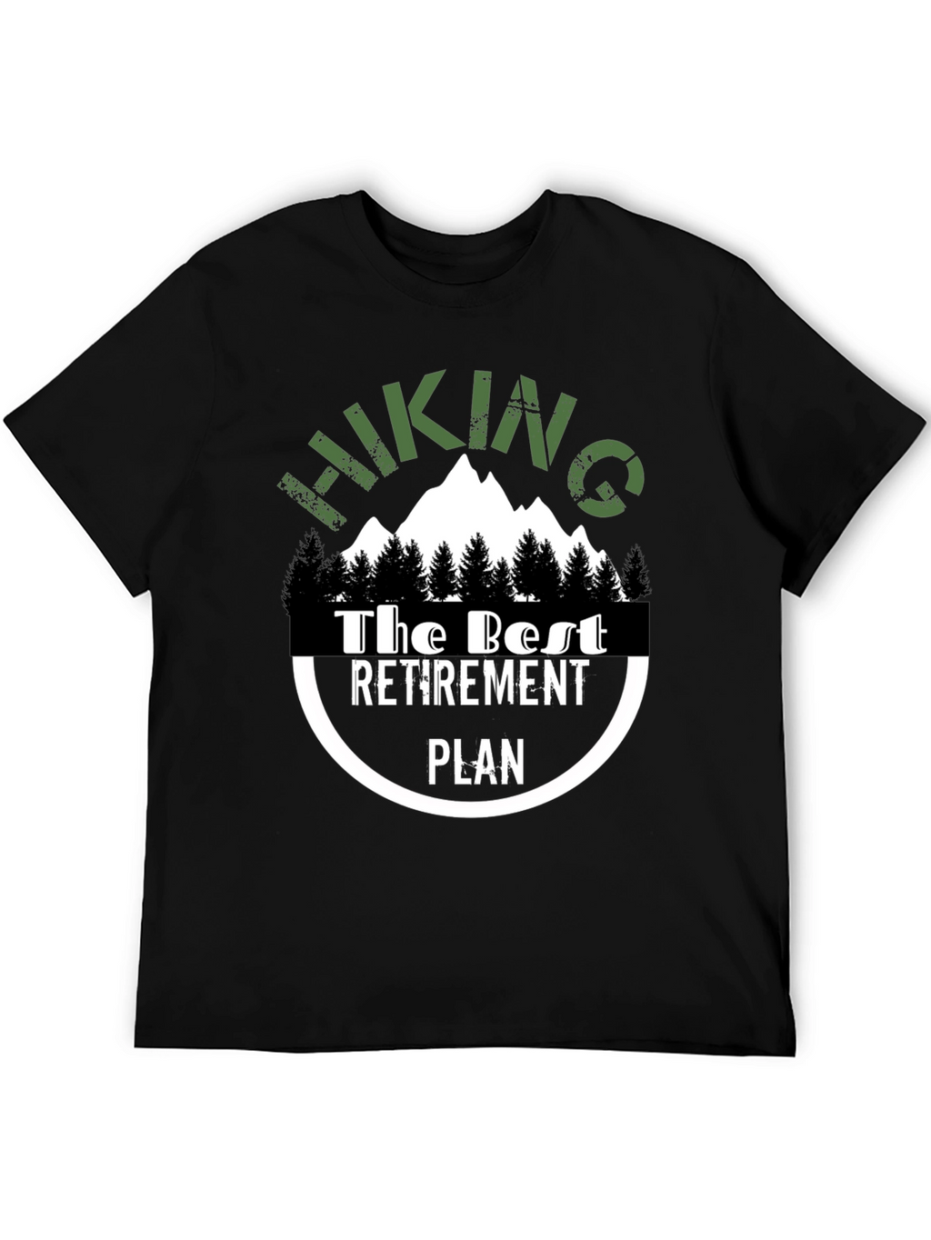 Hiking Retirement Plan Graphic Tee