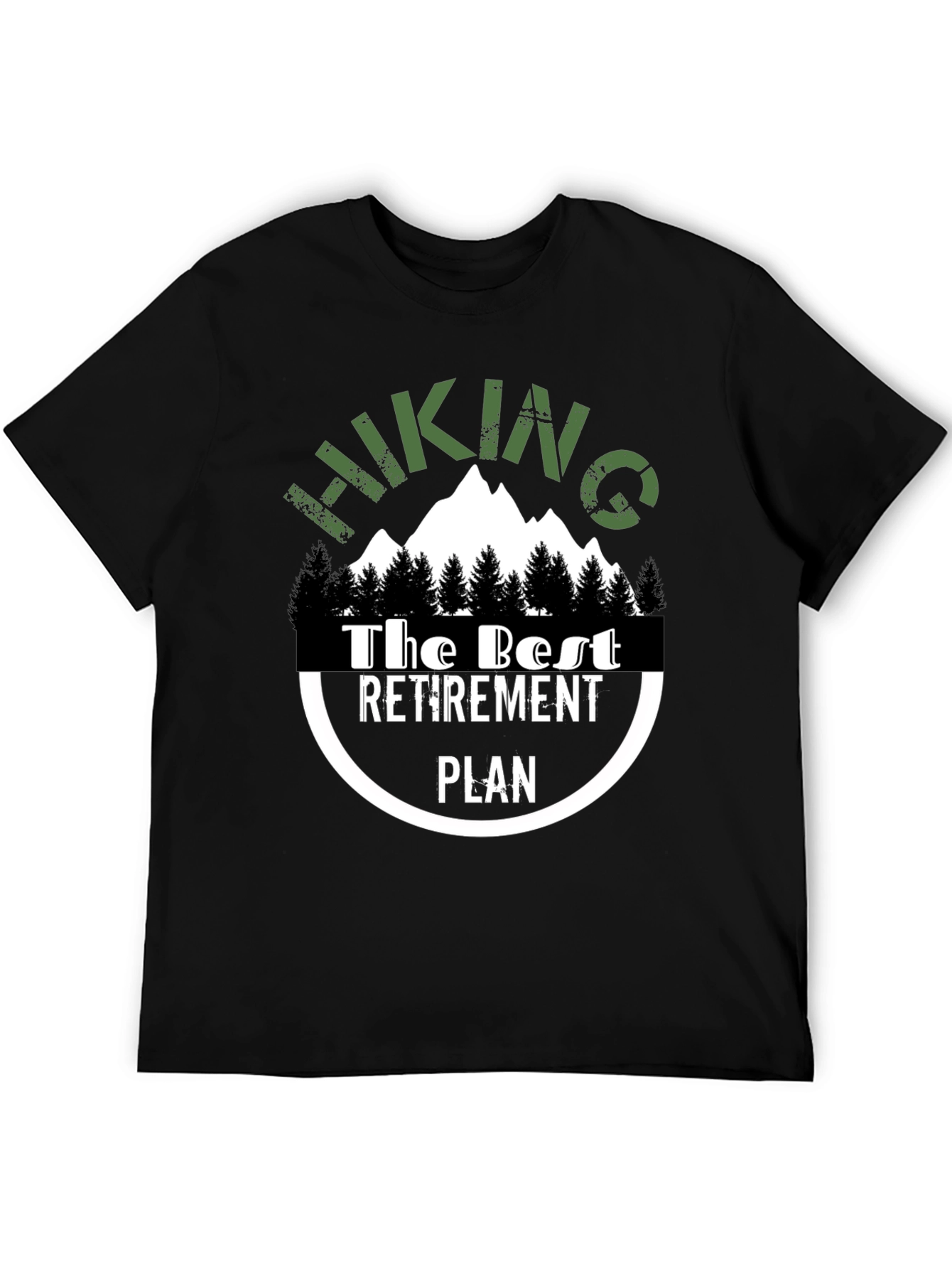 Hiking Retirement Plan Graphic Tee