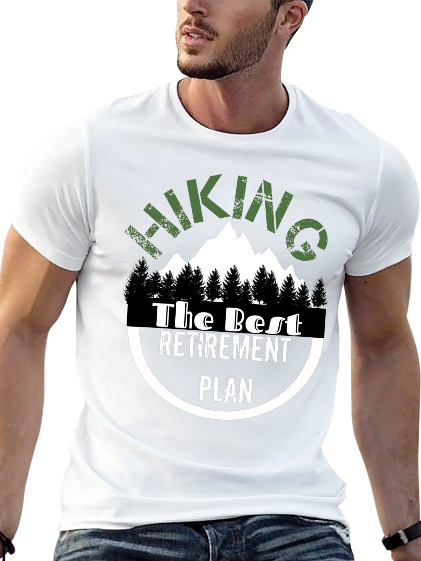 Hiking Retirement Plan Graphic Tee