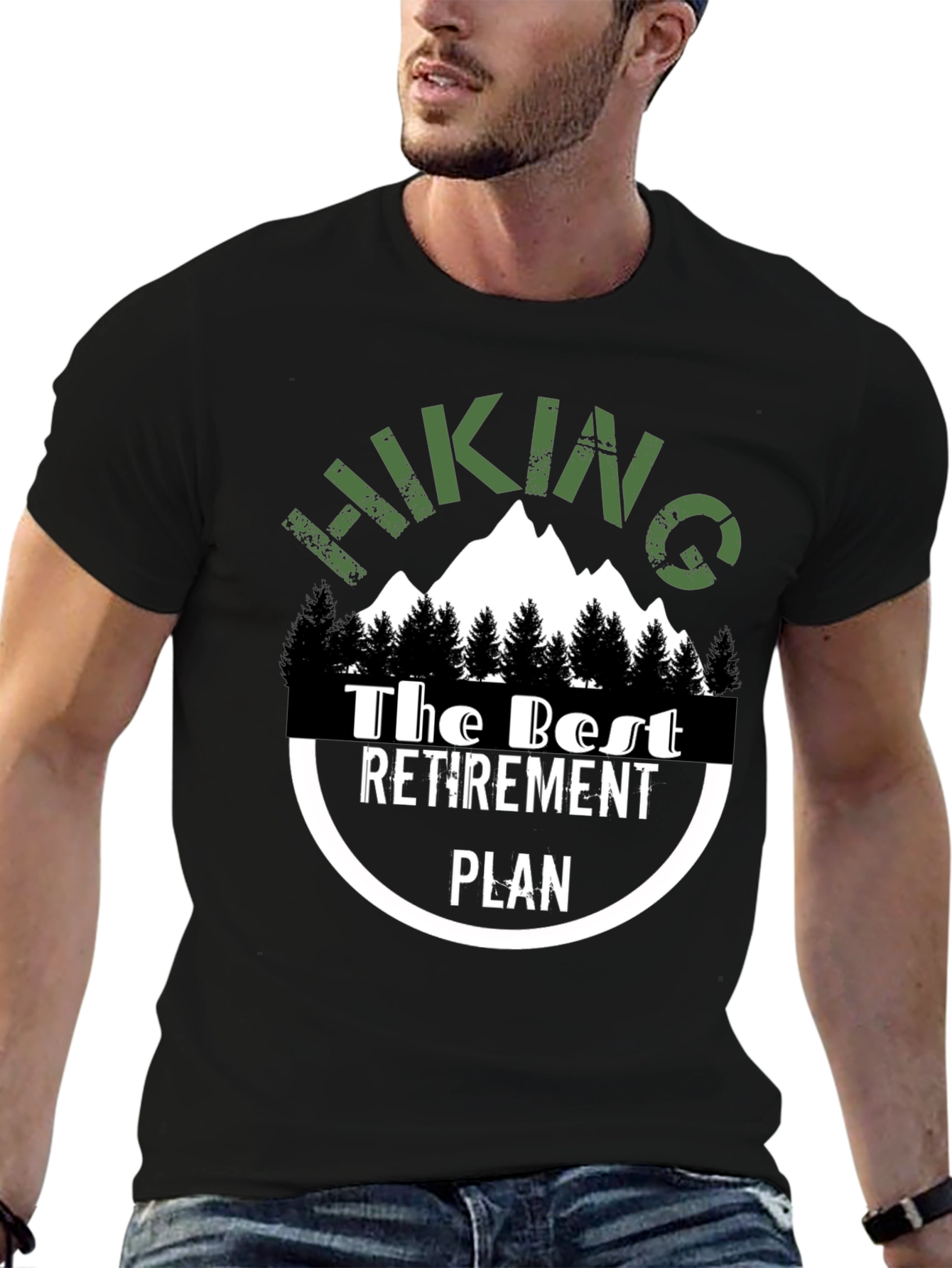 Hiking Retirement Plan Graphic Tee
