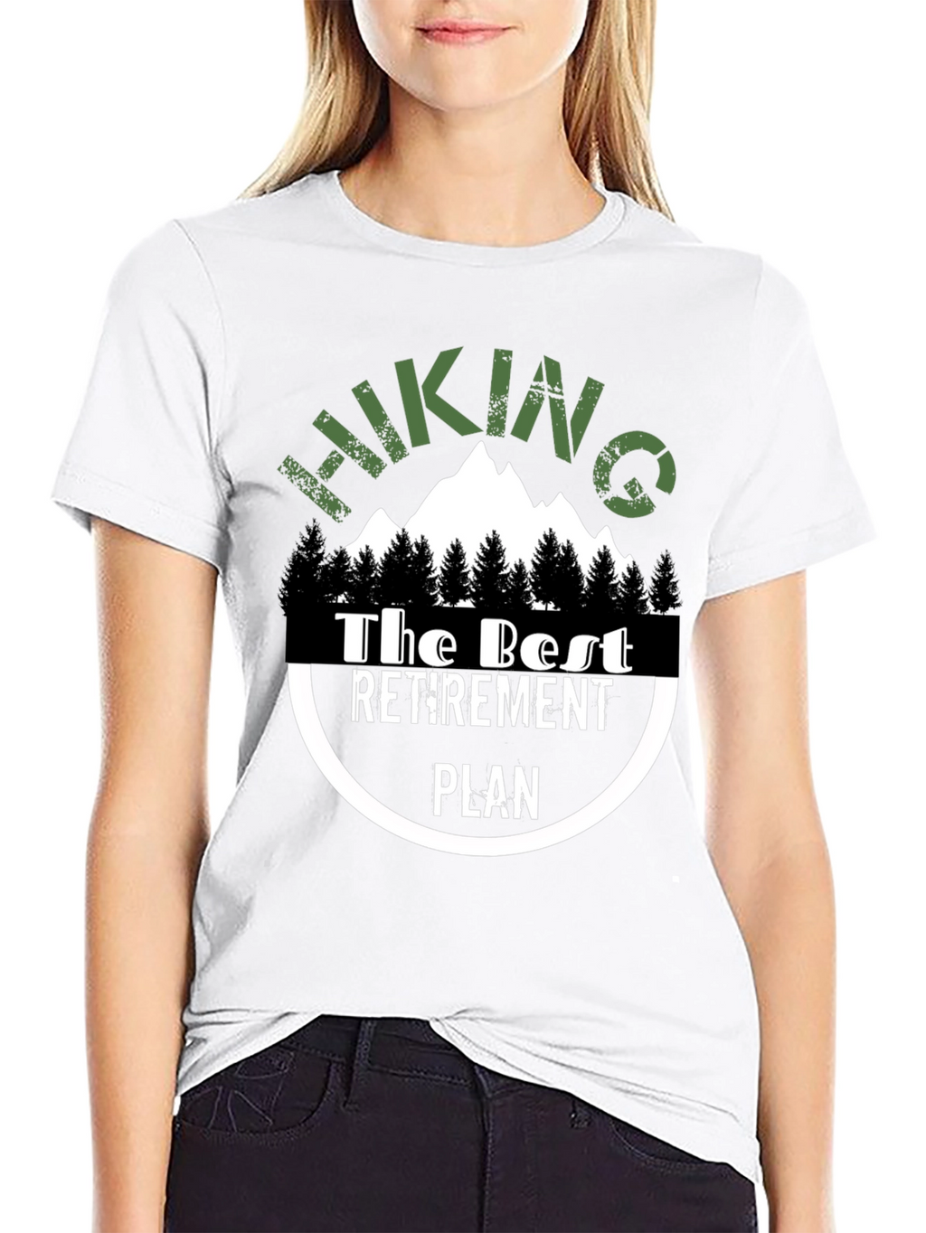 Hiking Retirement Plan Graphic Tee