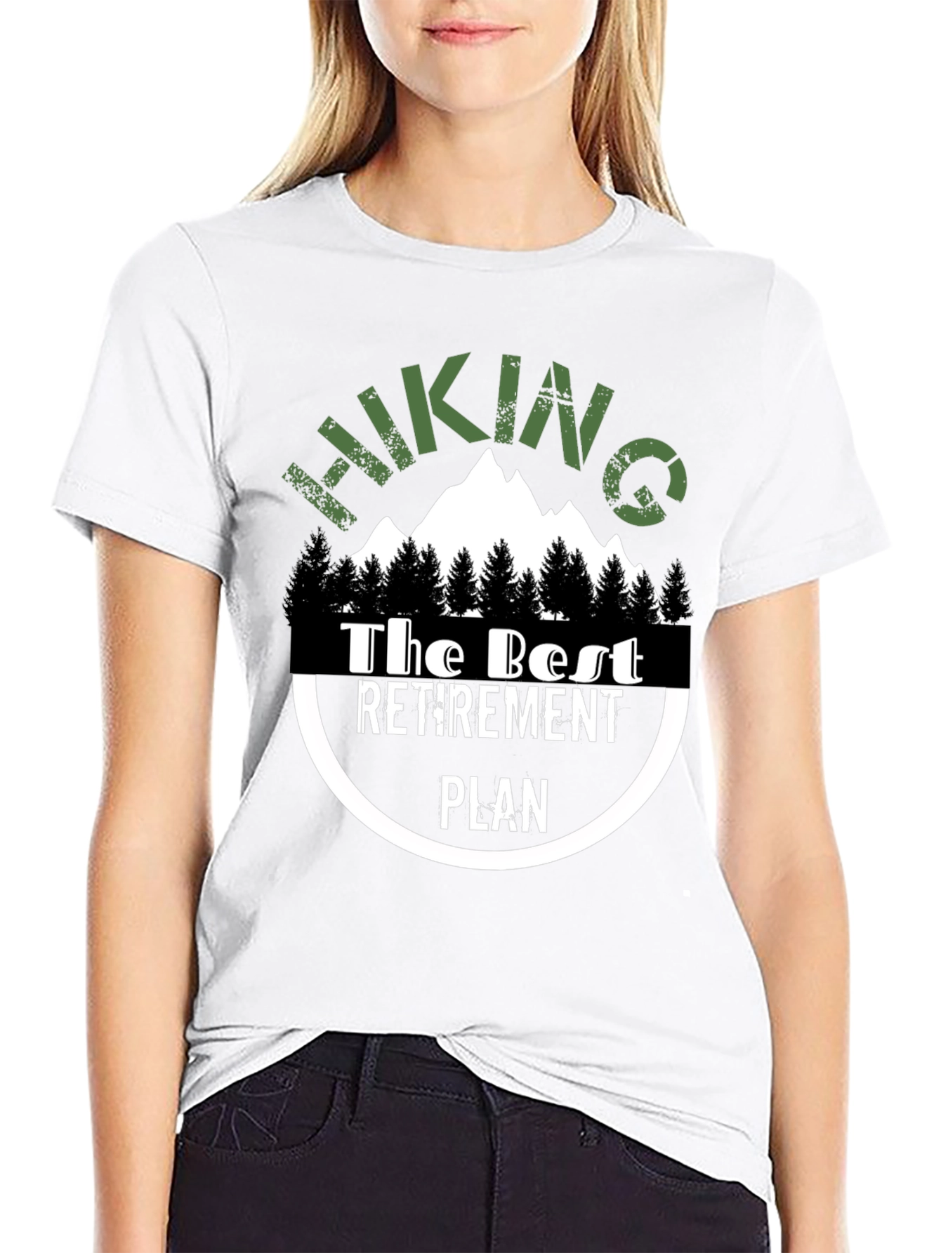 Hiking Retirement Plan Graphic Tee