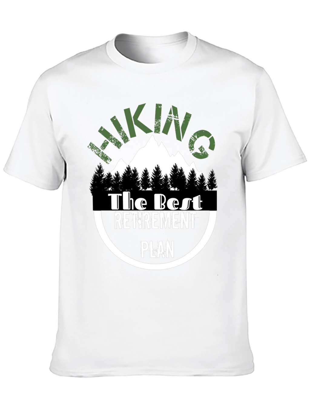 Hiking Retirement Plan Graphic Tee