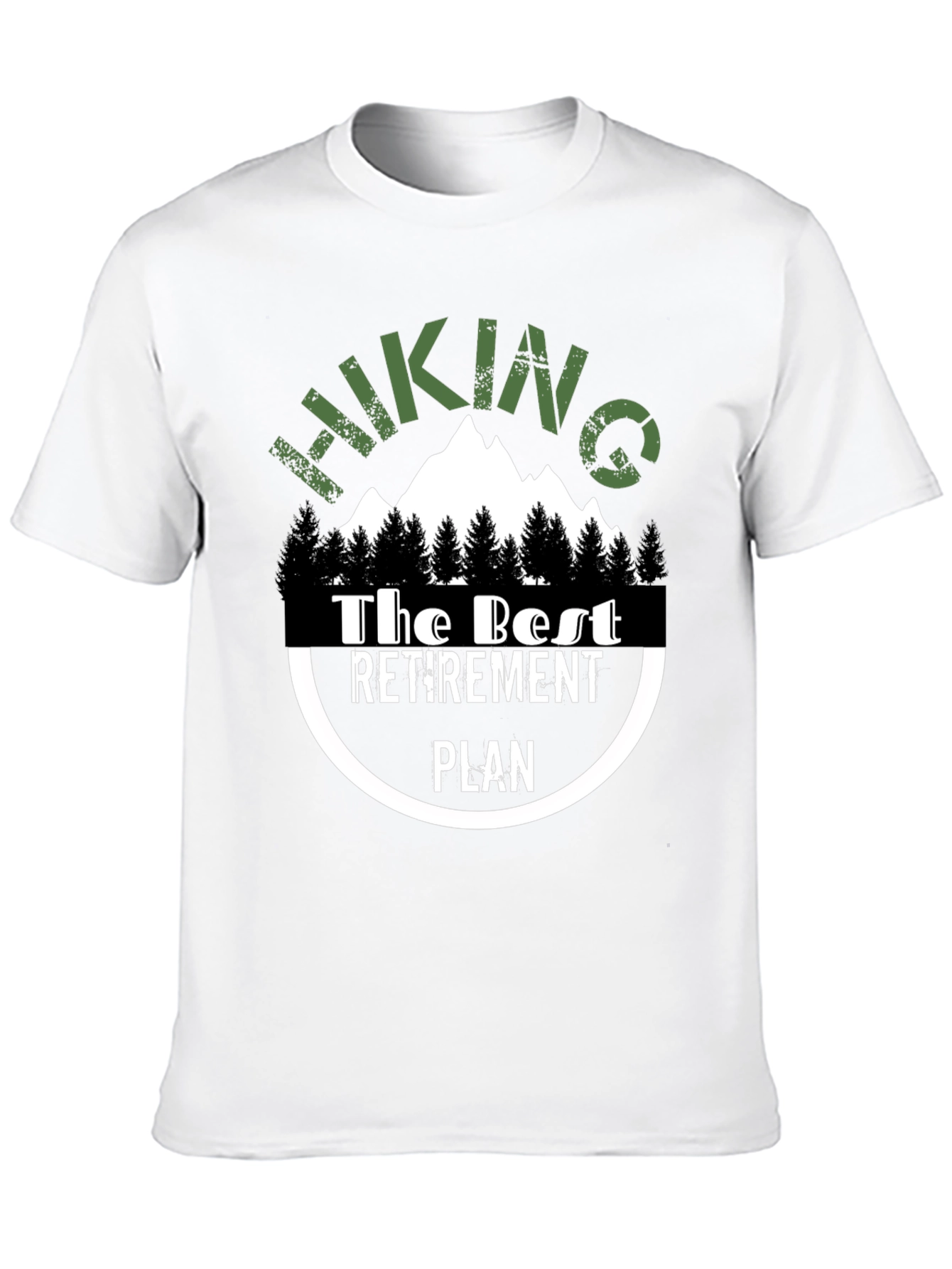Hiking Retirement Plan Graphic Tee