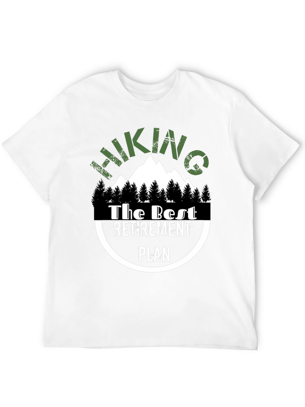 Hiking Retirement Plan Graphic Tee