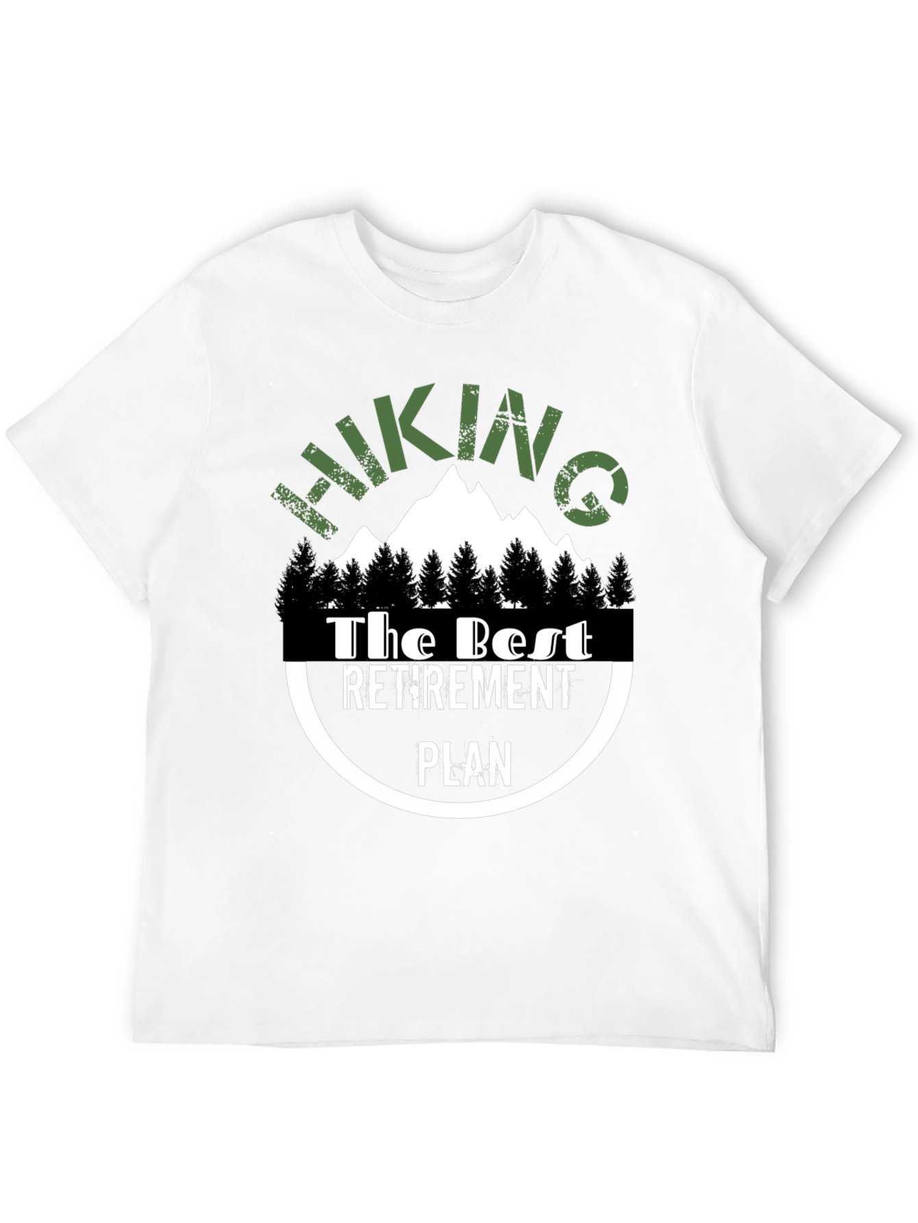 Hiking Retirement Plan Graphic Tee