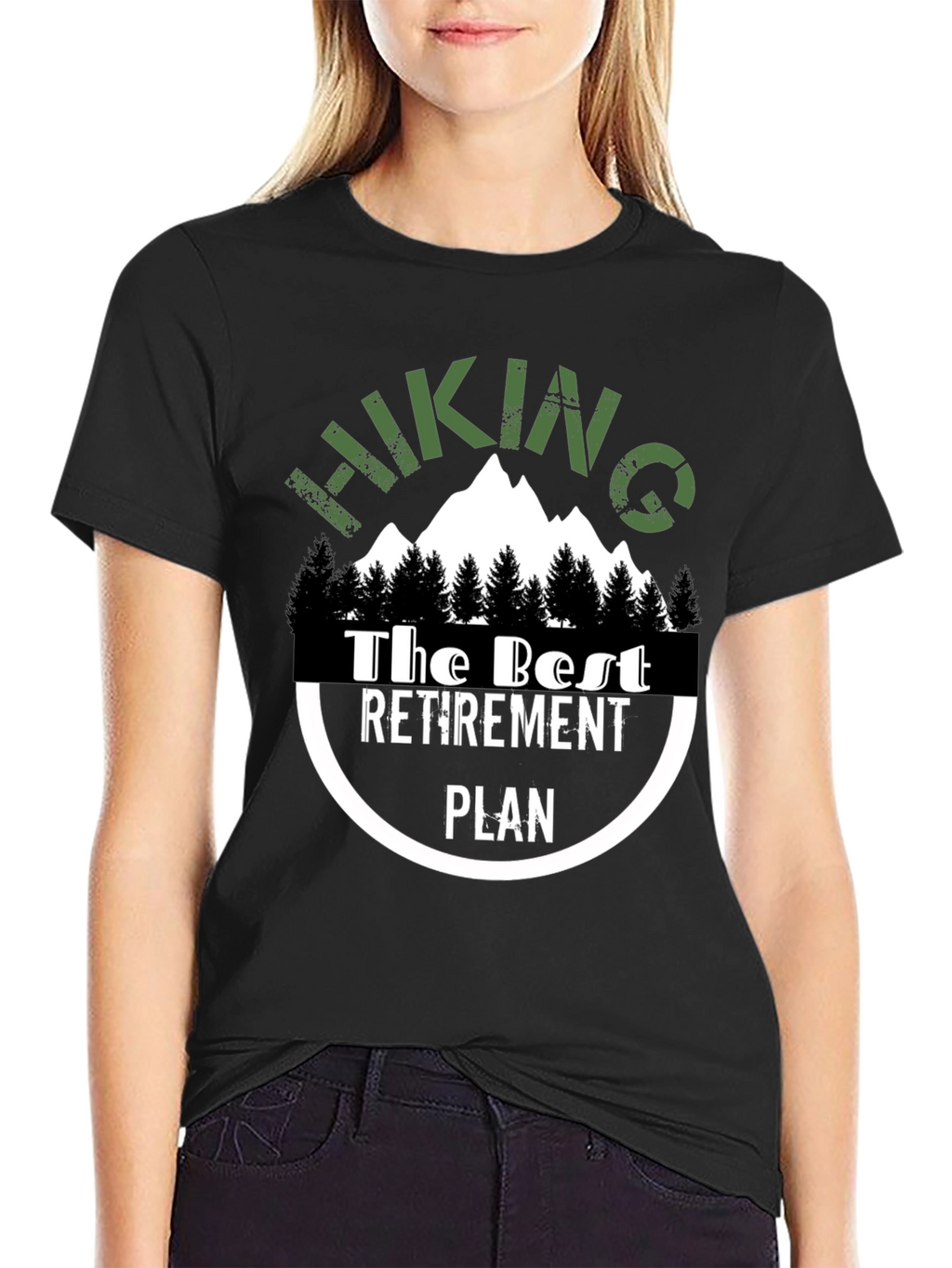 Hiking Retirement Plan Graphic Tee