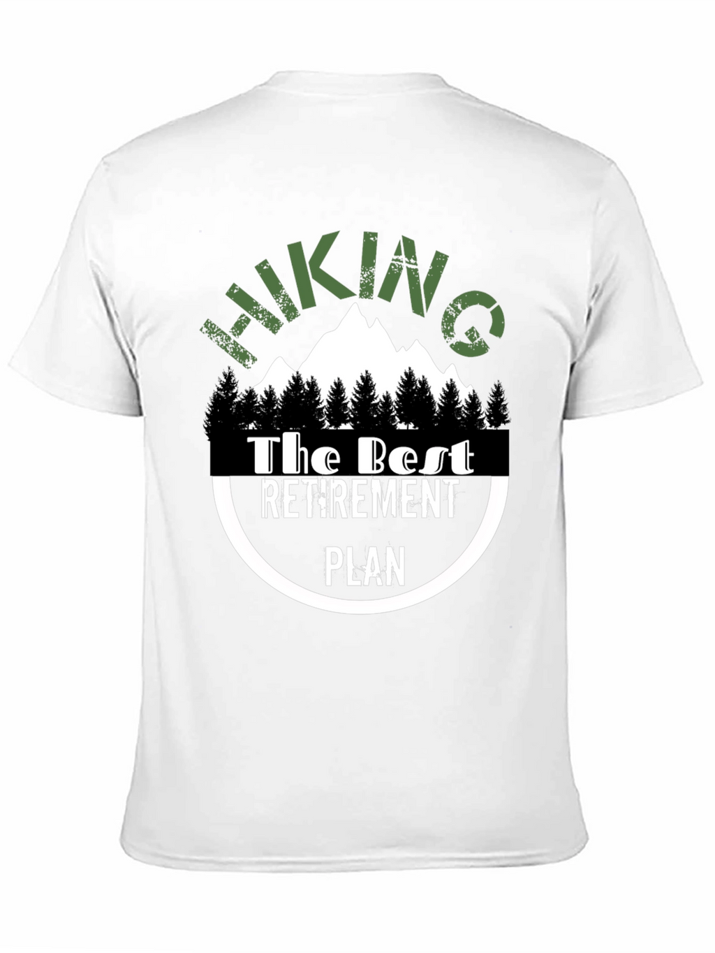 Hiking Retirement Plan Graphic Tee