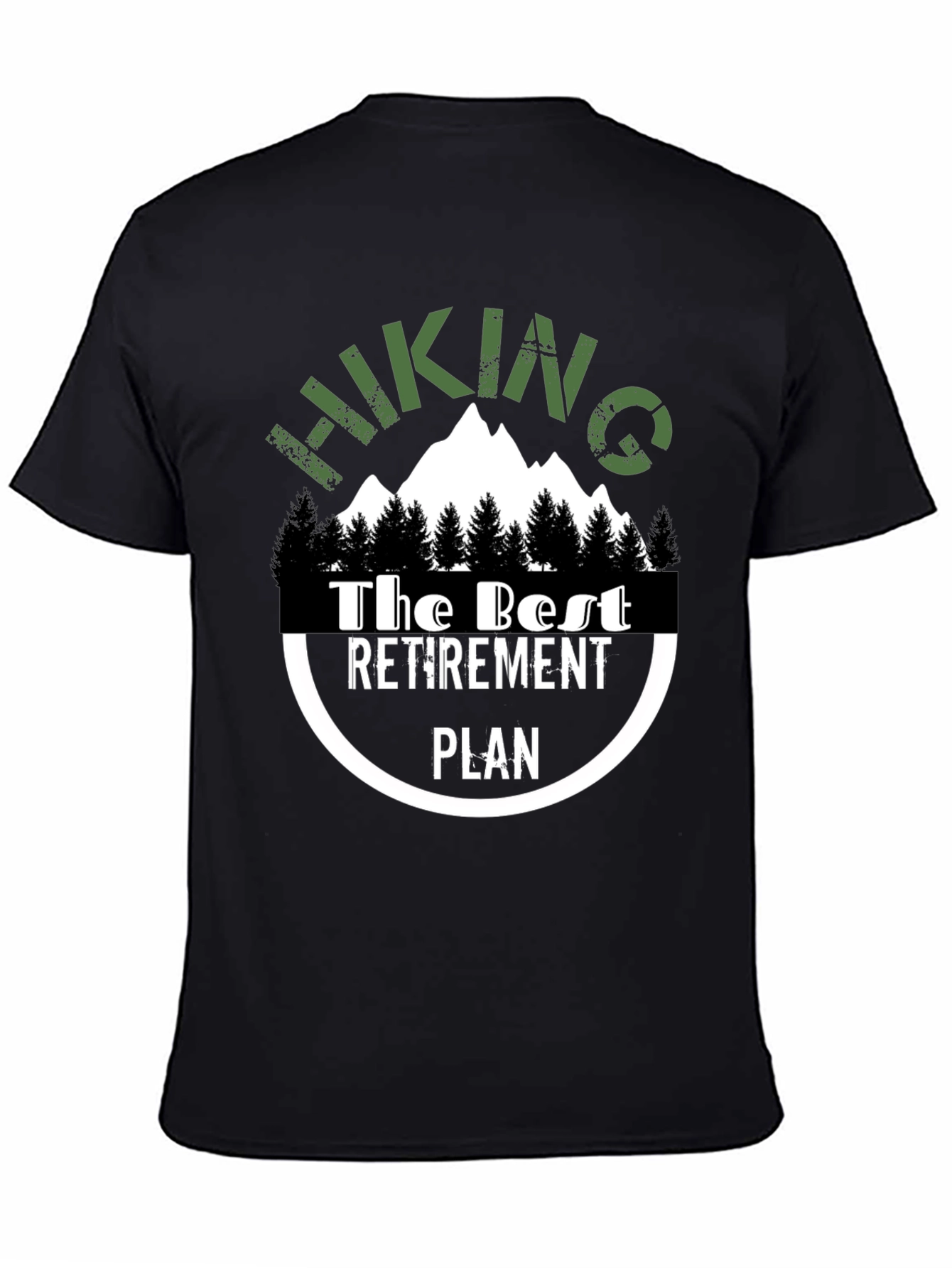 Hiking Retirement Plan Graphic Tee
