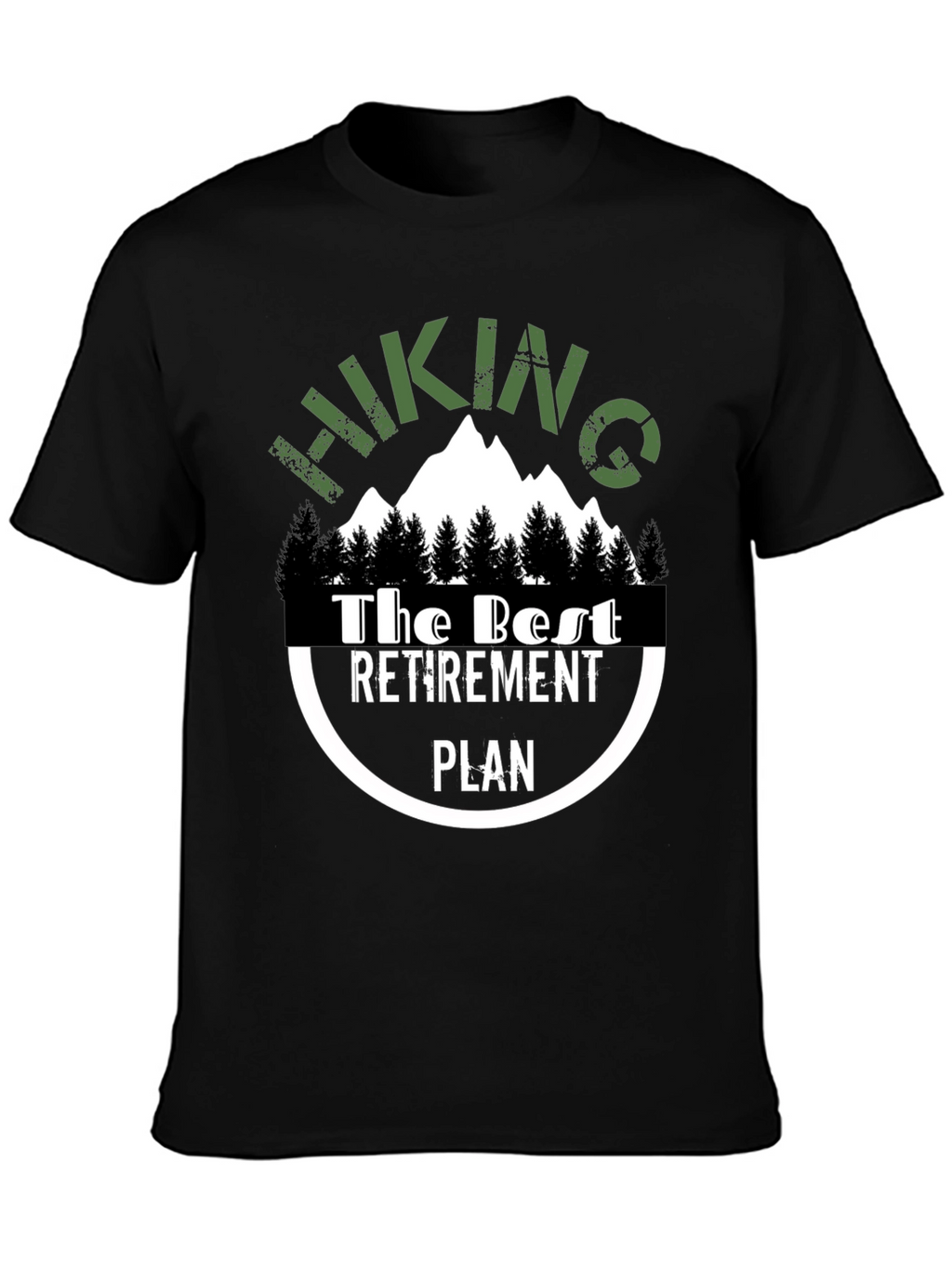 Hiking Retirement Plan Graphic Tee