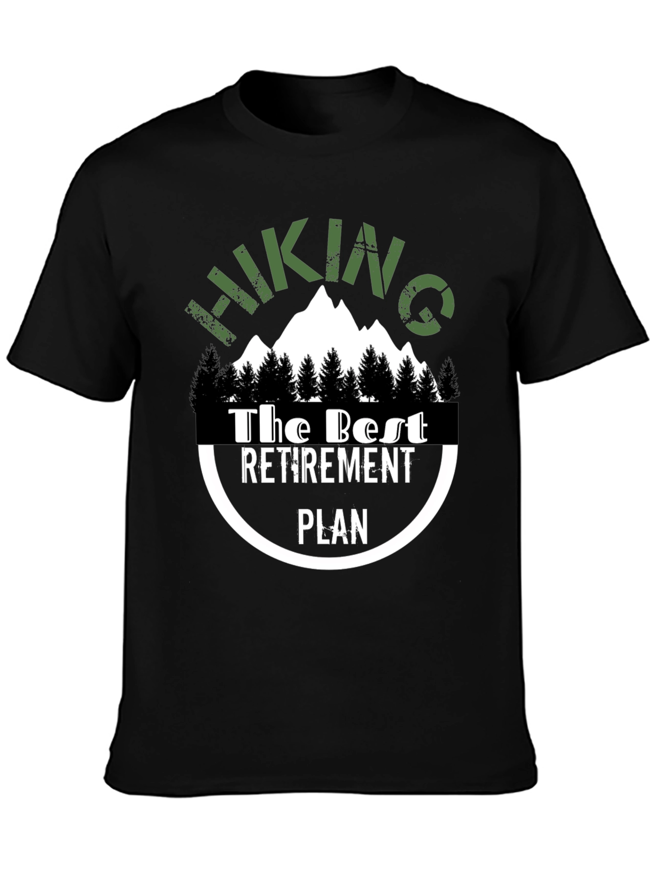 Hiking Retirement Plan Graphic Tee