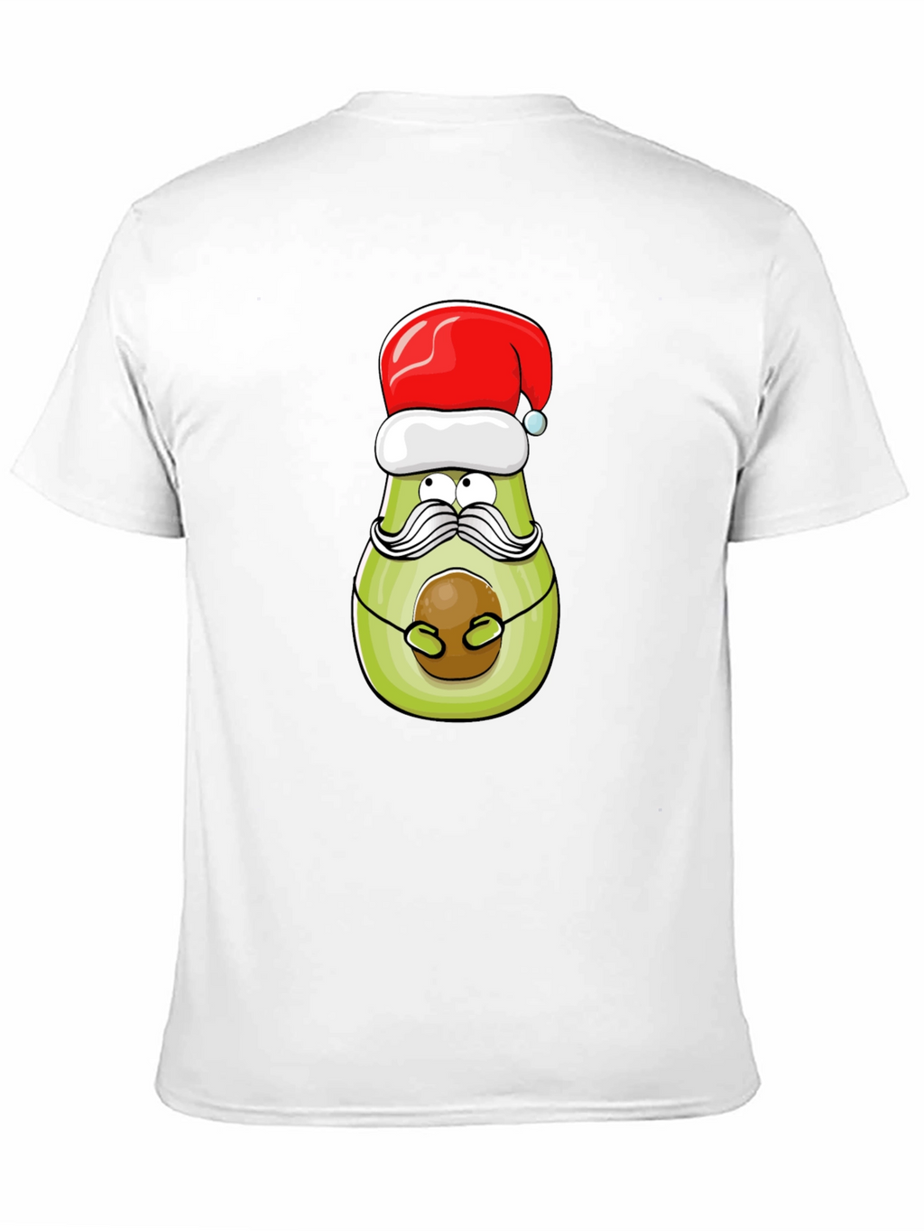 Festive Avocado Santa T-Shirt