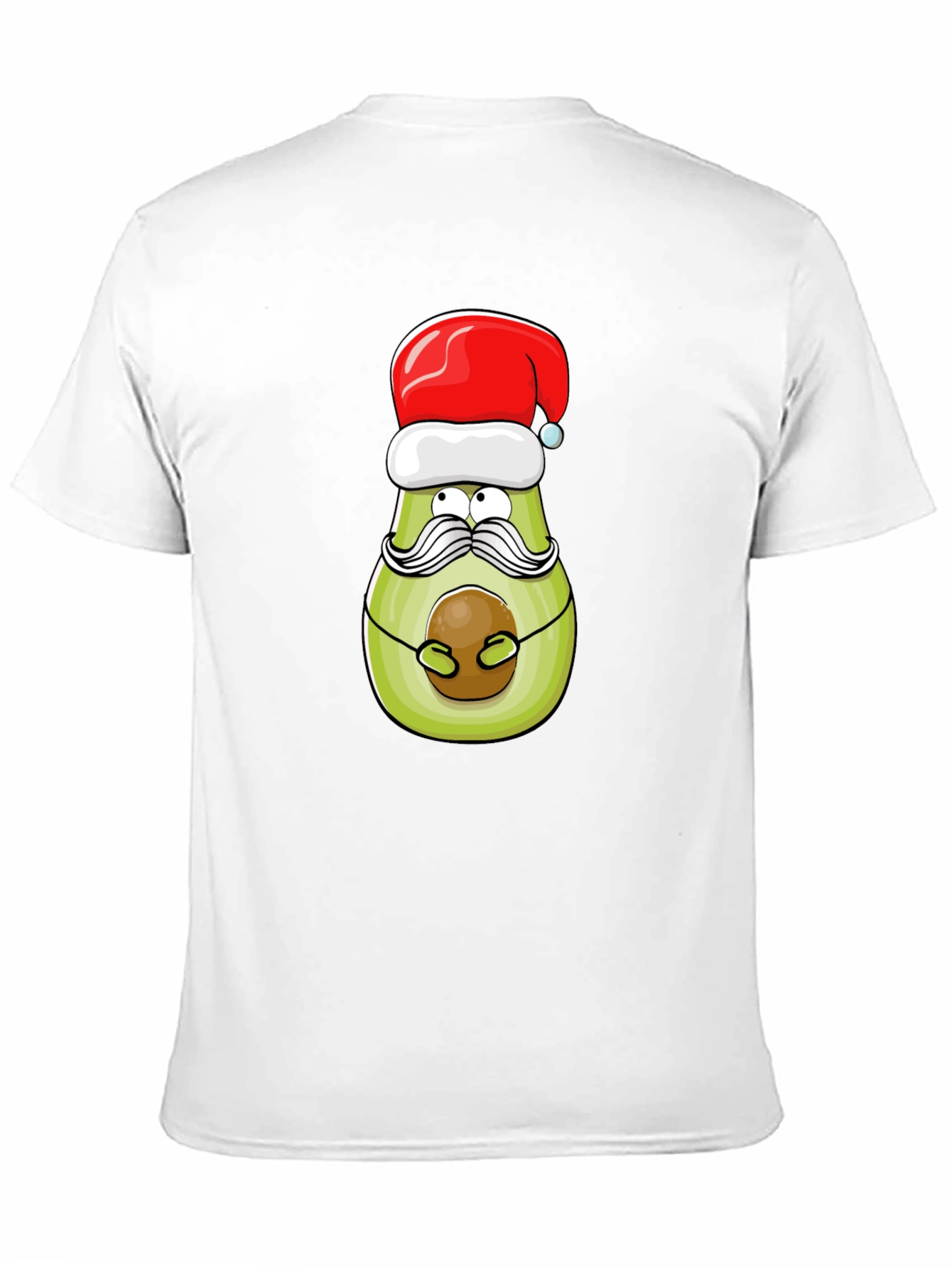 Festive Avocado Santa T-Shirt