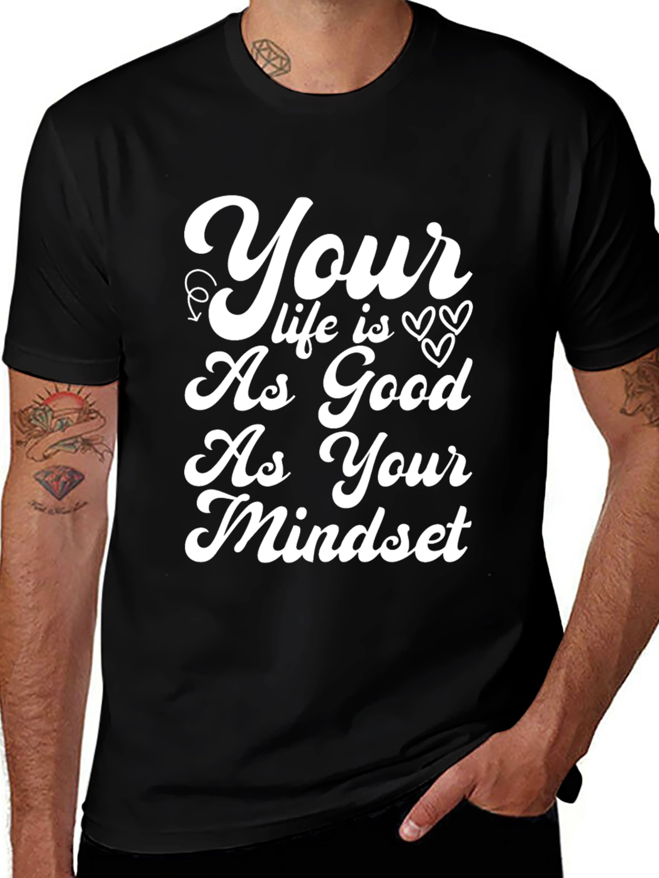 Inspirational Graphic T-Shirt - Mindset Matters