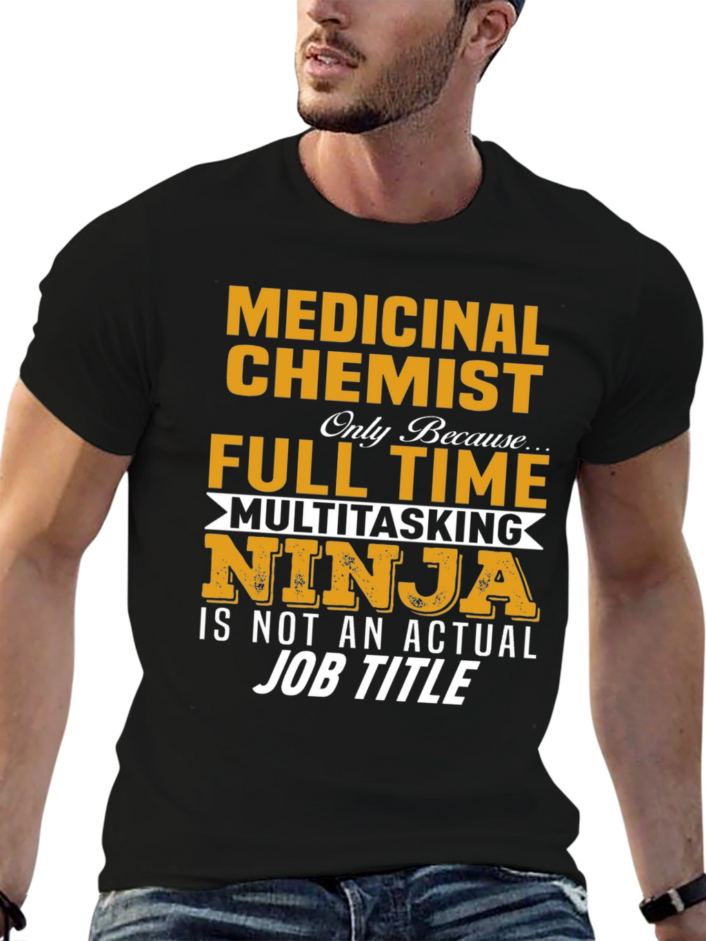 Medicinal Chemist Ninja Job T-Shirt