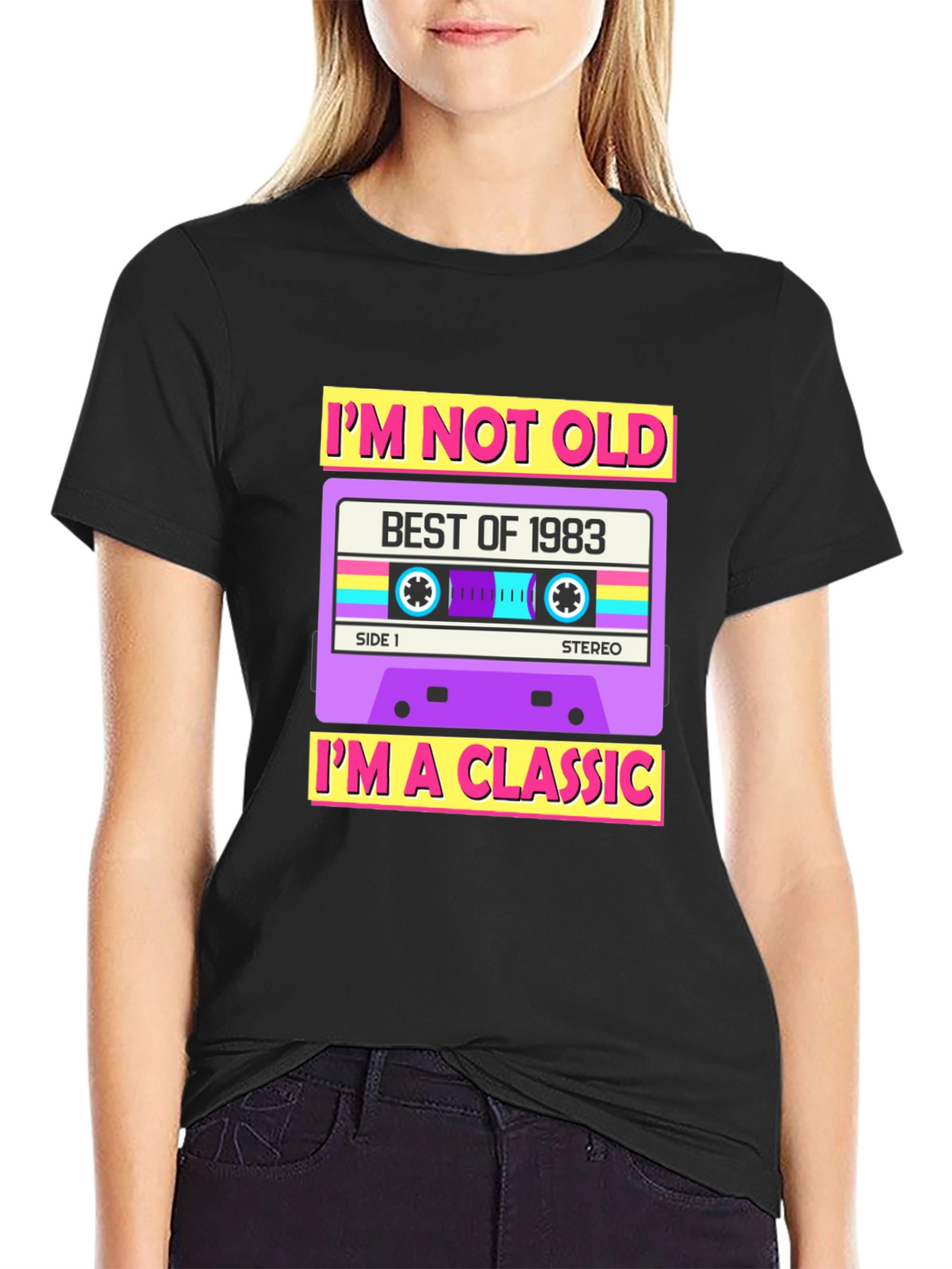 Im Not Old Im A Classic - 1983 Cassette T-Shirt