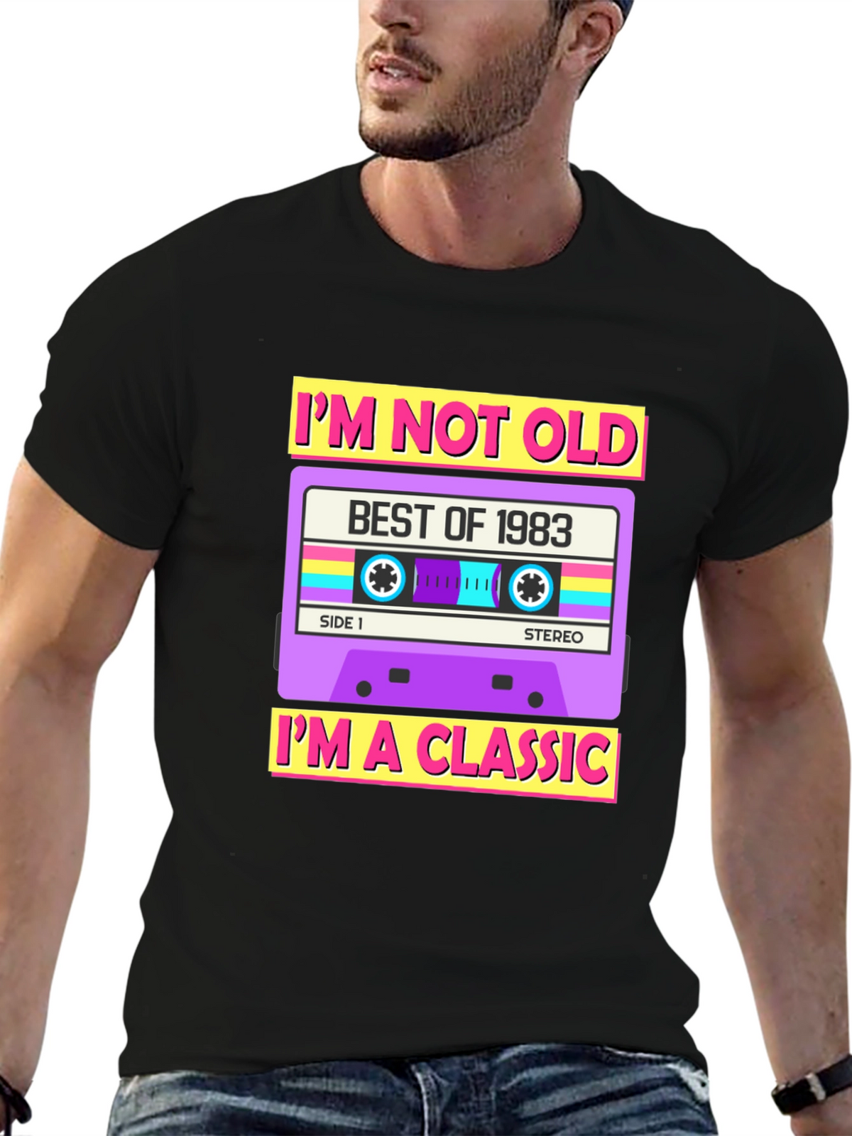 Im Not Old Im A Classic - 1983 Cassette T-Shirt