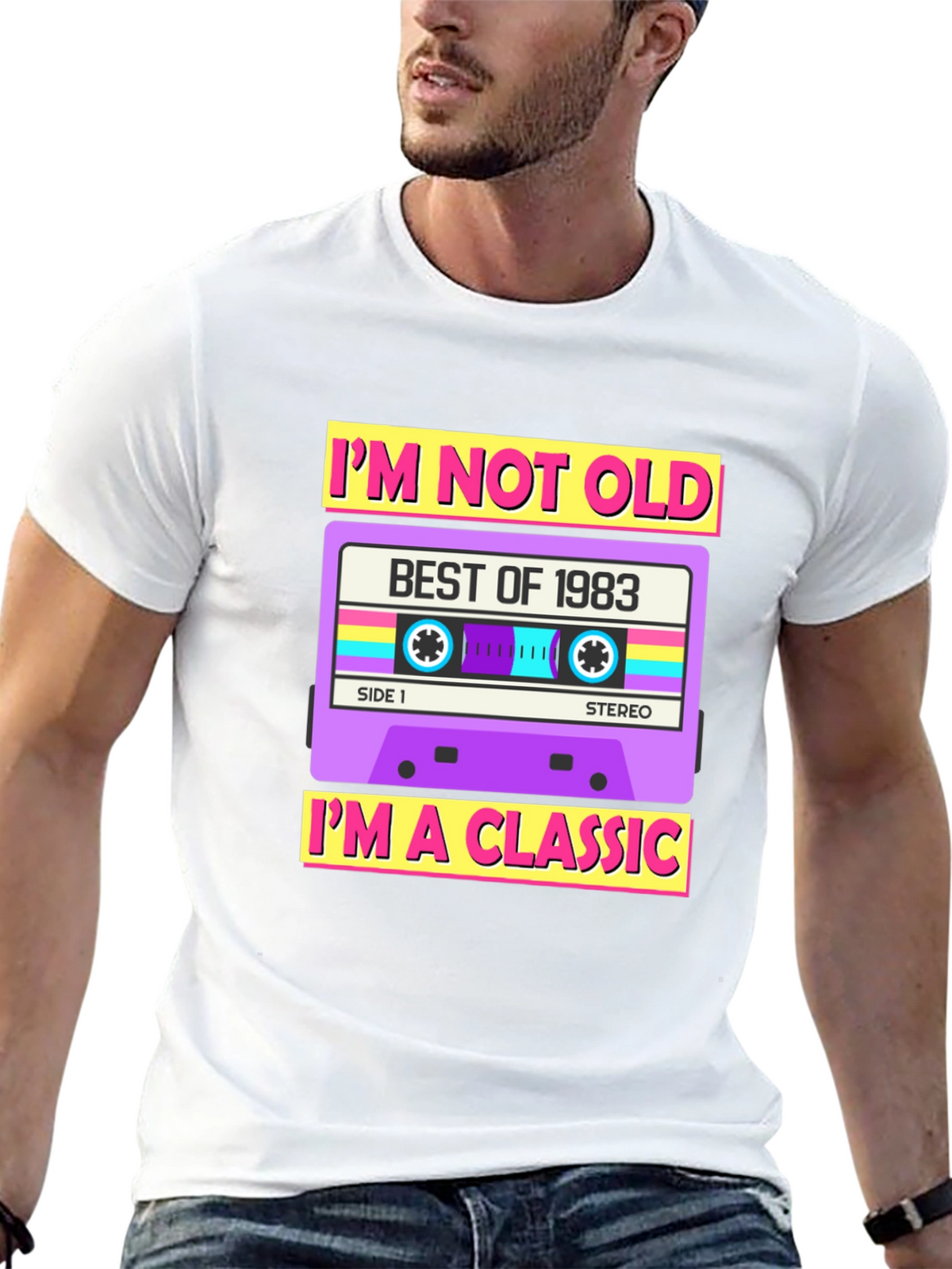 Im Not Old Im A Classic - 1983 Cassette T-Shirt