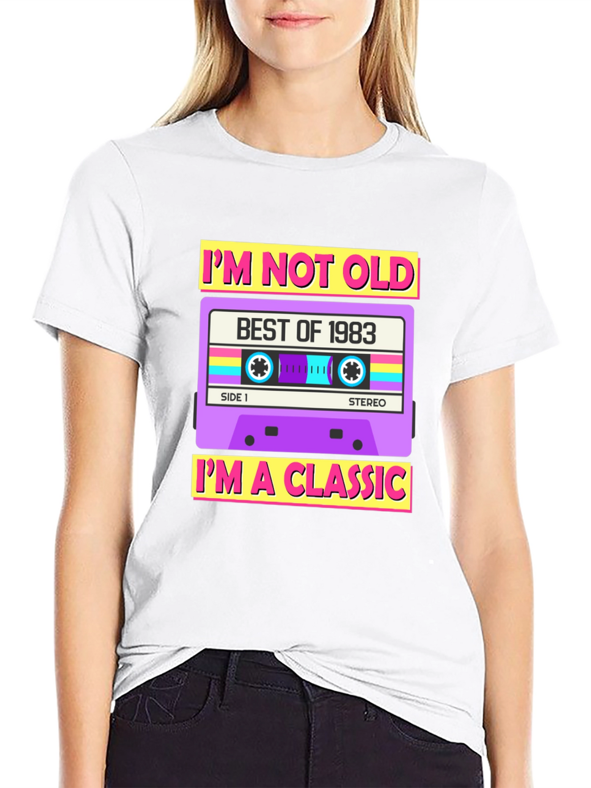 Im Not Old Im A Classic - 1983 Cassette T-Shirt